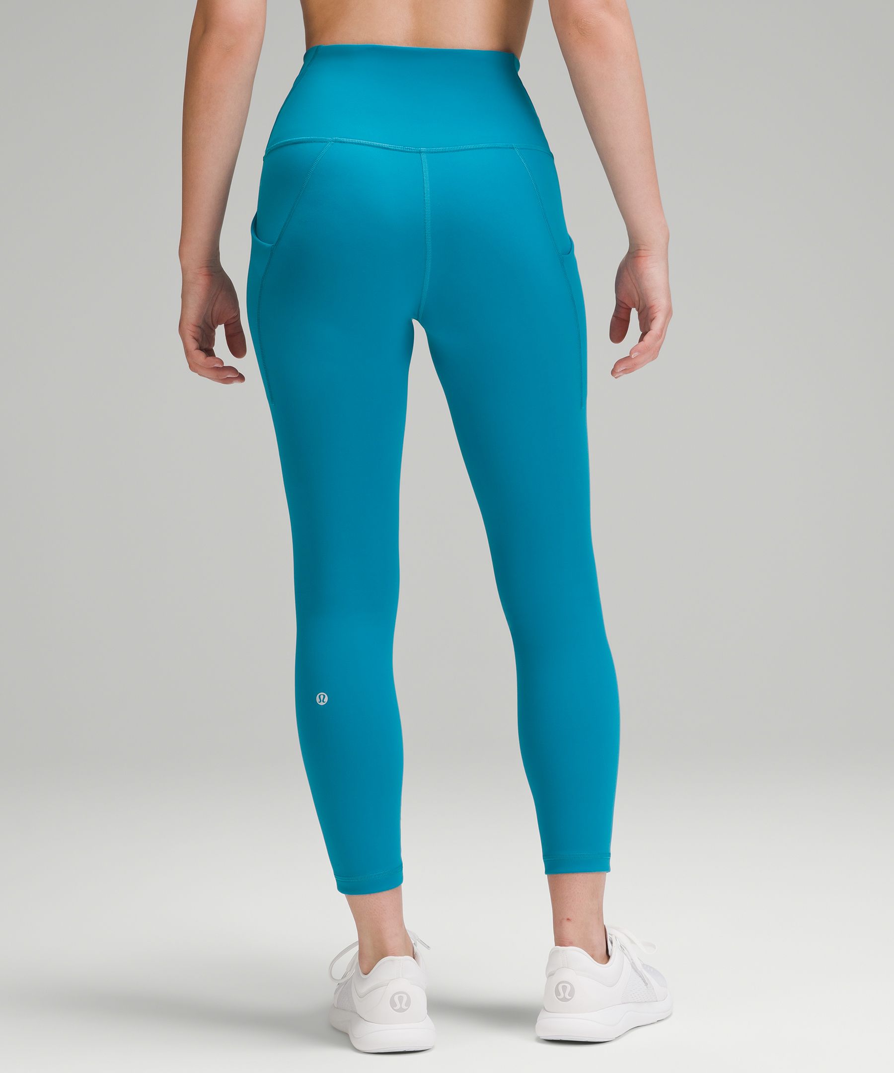 Lululemon Wunder Train HR Tight 25” Everlux Size 0 Smoked Spruce SKSR 52350