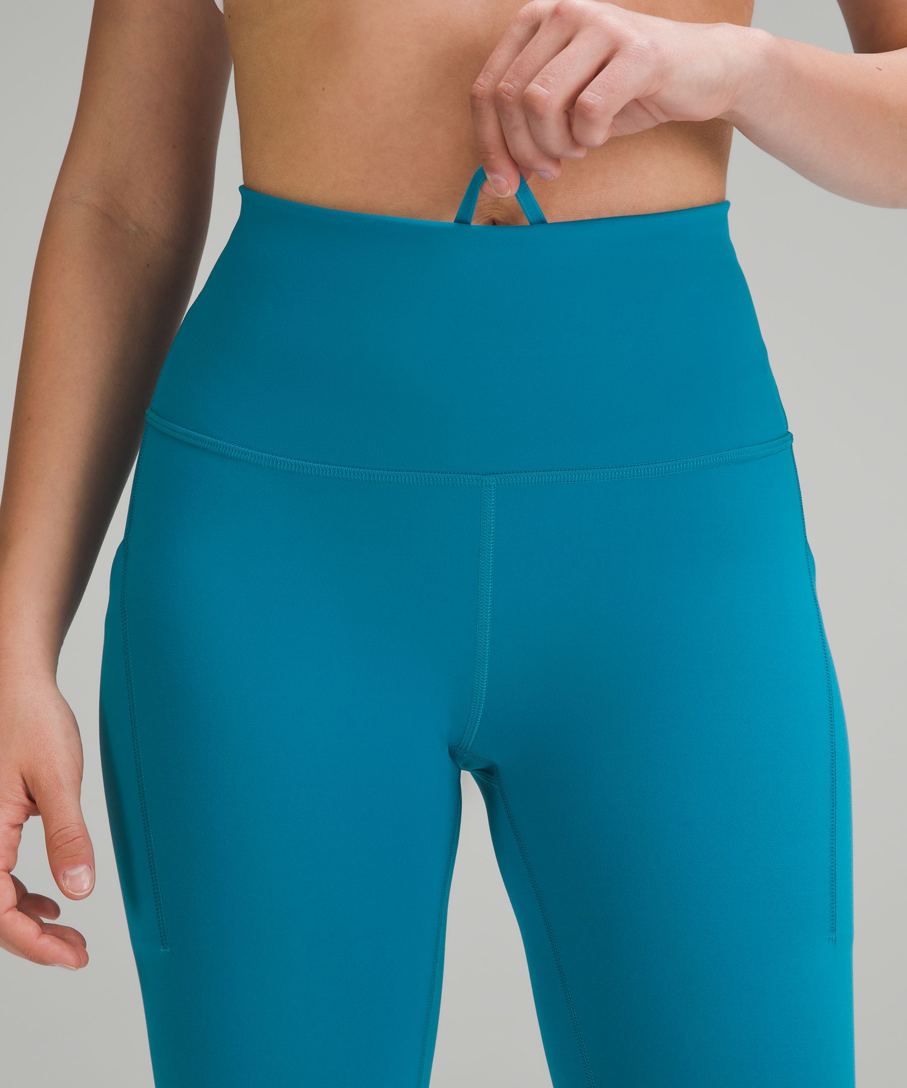 Lululemon Wunder Train High-Rise Tight 25 - Submarine - lulu fanatics