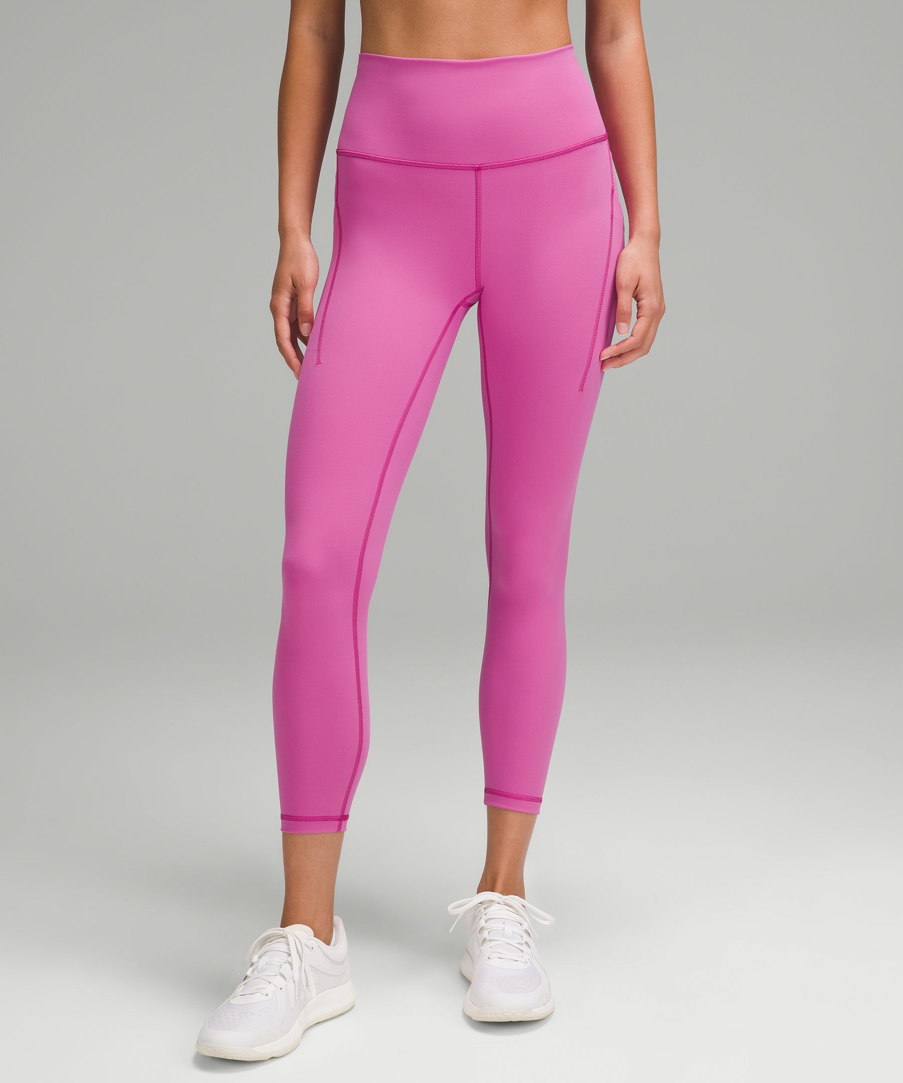 Wunder Train High-Rise Tight with Pockets 25" - Pink