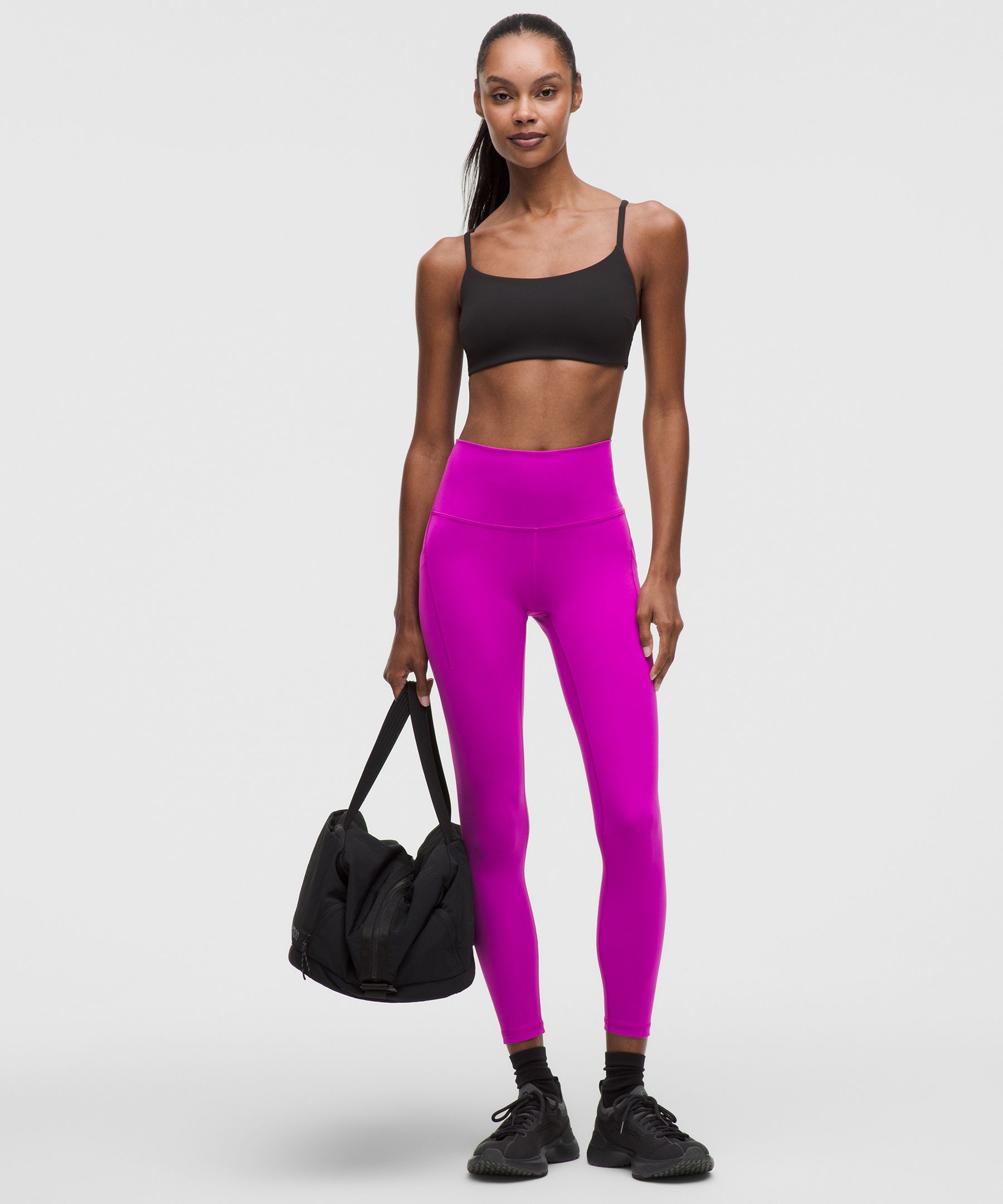 Lululemon Wunder Train ルルレモン 4 25インチ 新品 Wunder Train ハイライズタイツ ポケット付き 25インチ | レギンス