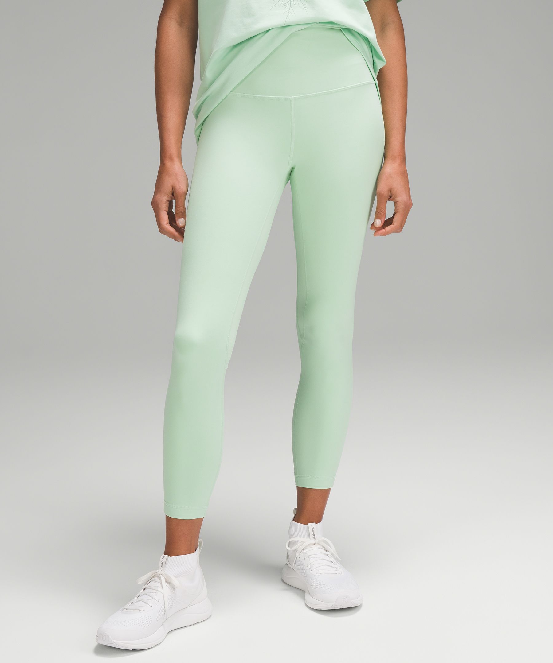 COPY - Lululemon Align High Rise Pant 25” in Maldives Green Size 20 New!