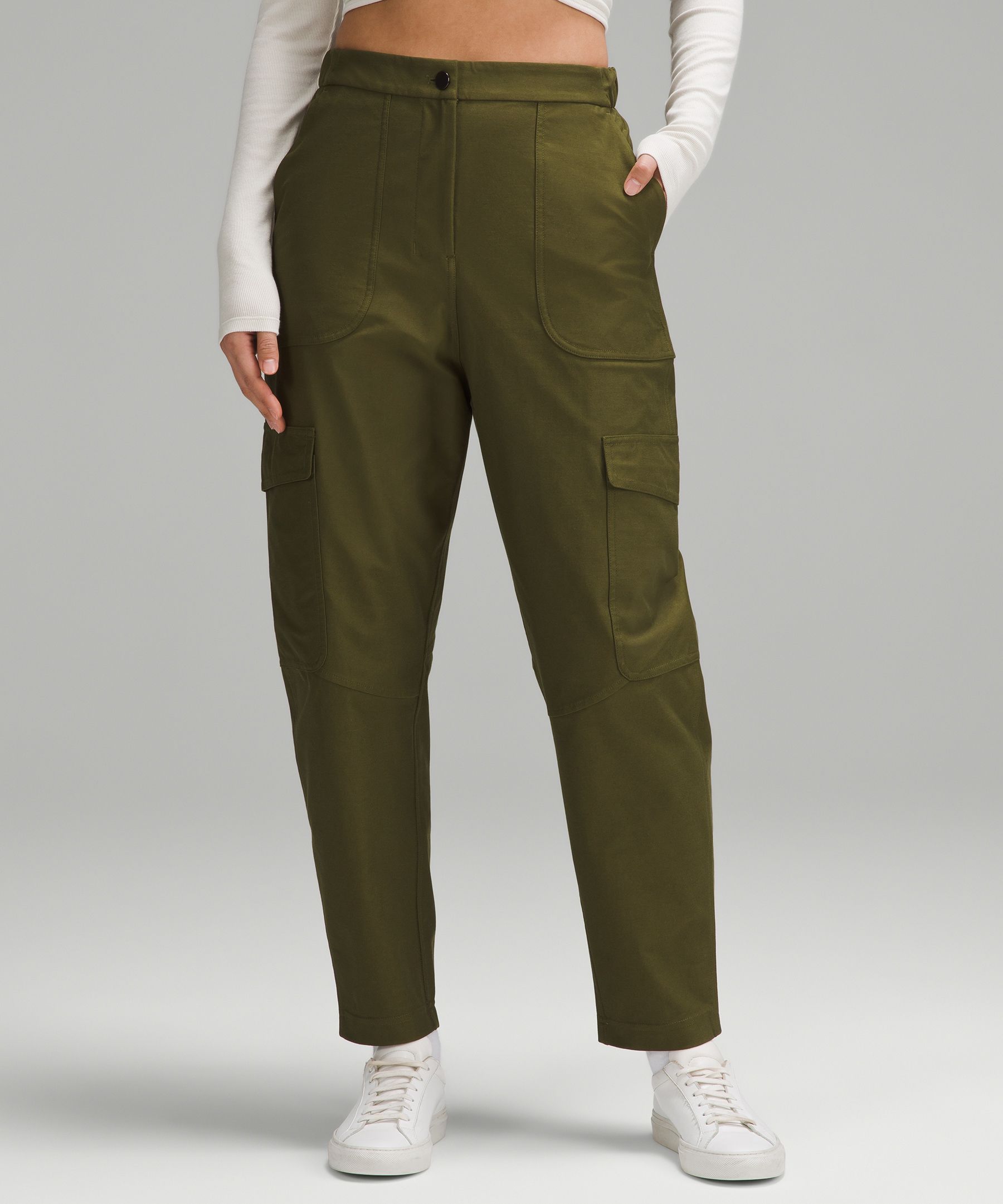 Lululemon Cargo Pants Womens Size 28 x 27 Utilitech Pocket High Rise $148  NEW