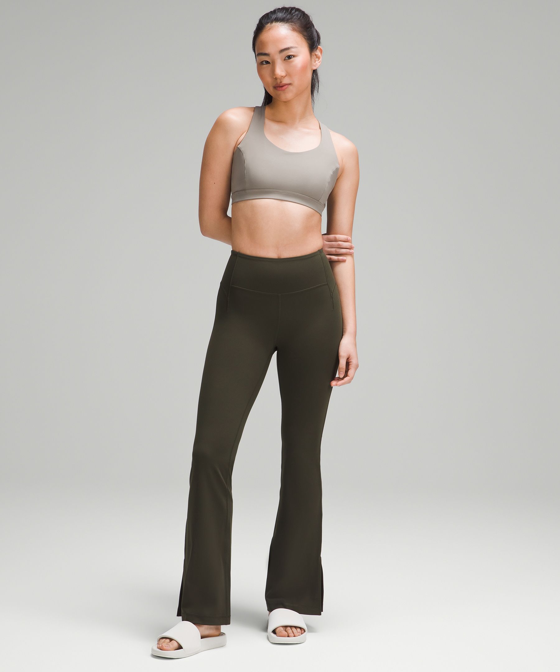 Groove High-Rise Split-Hem Flared Pant *Nulu Asia Fit