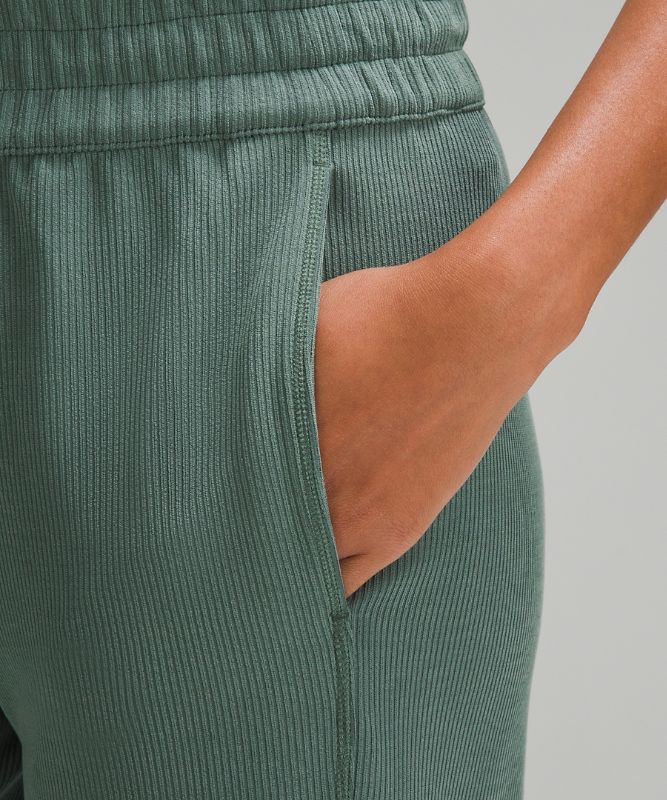 Pantalones de Softstreme acanalado de talle medio, 82 cm