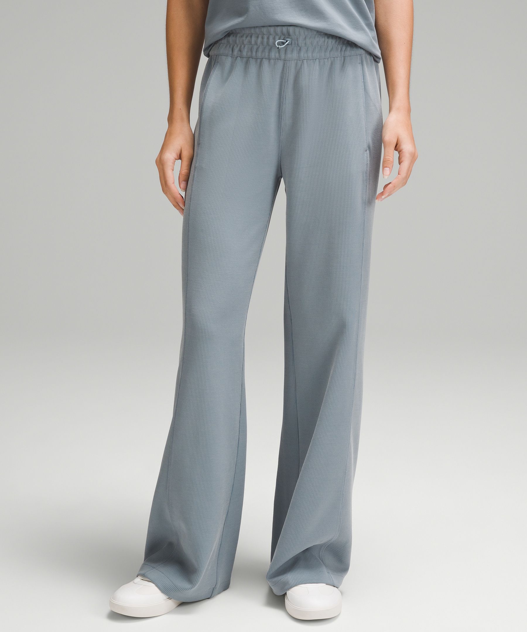 Ribbed Softstreme Mid-Rise Pant 32" | Women's Pants