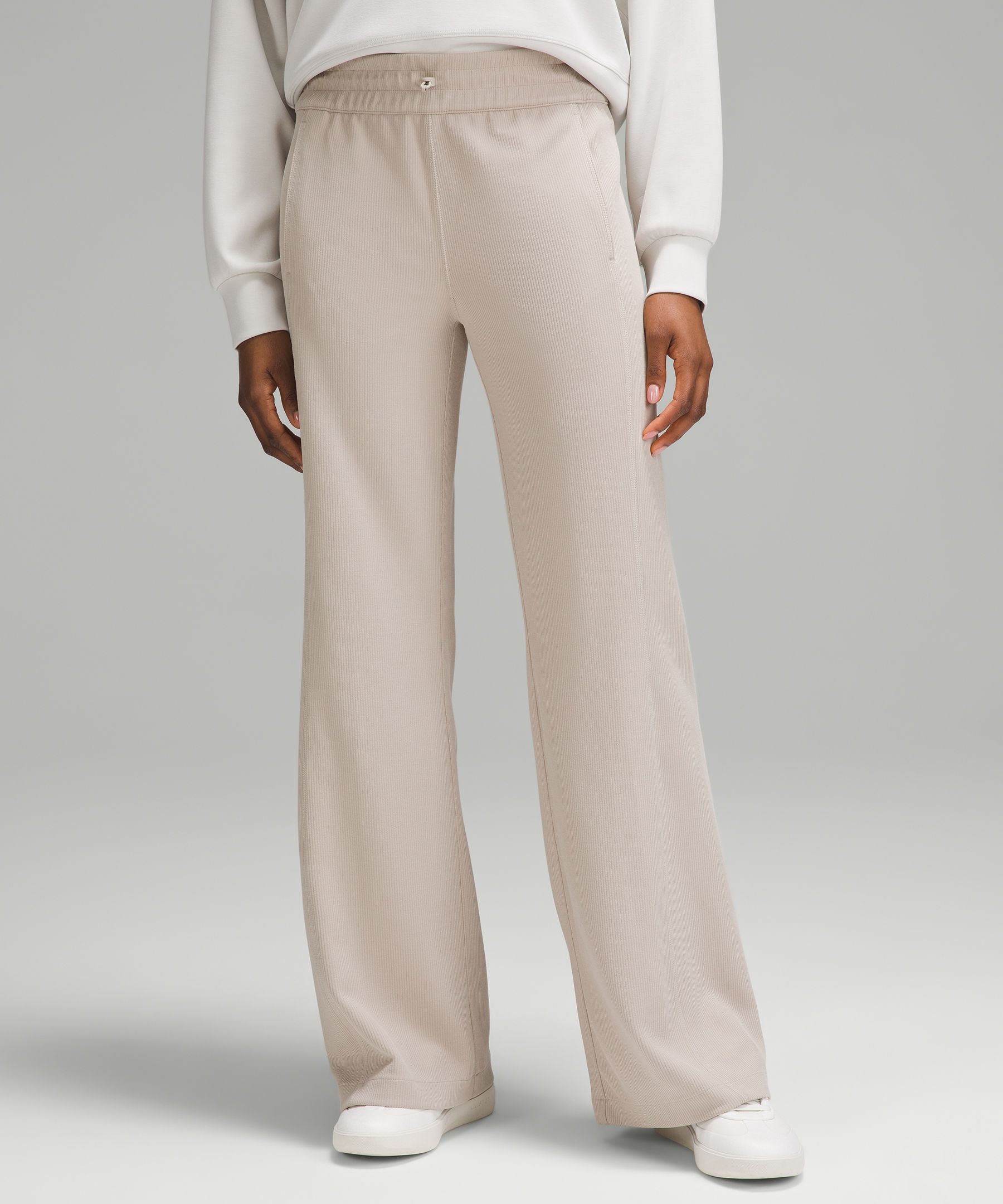 Ribbed Softstreme Mid-Rise Pant 32, Women's Pants