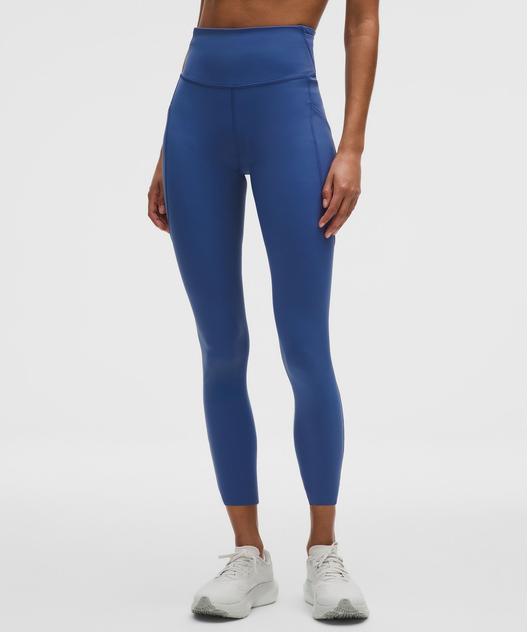 Lululemon Fast And Free High-rise Tight 25" In Blue