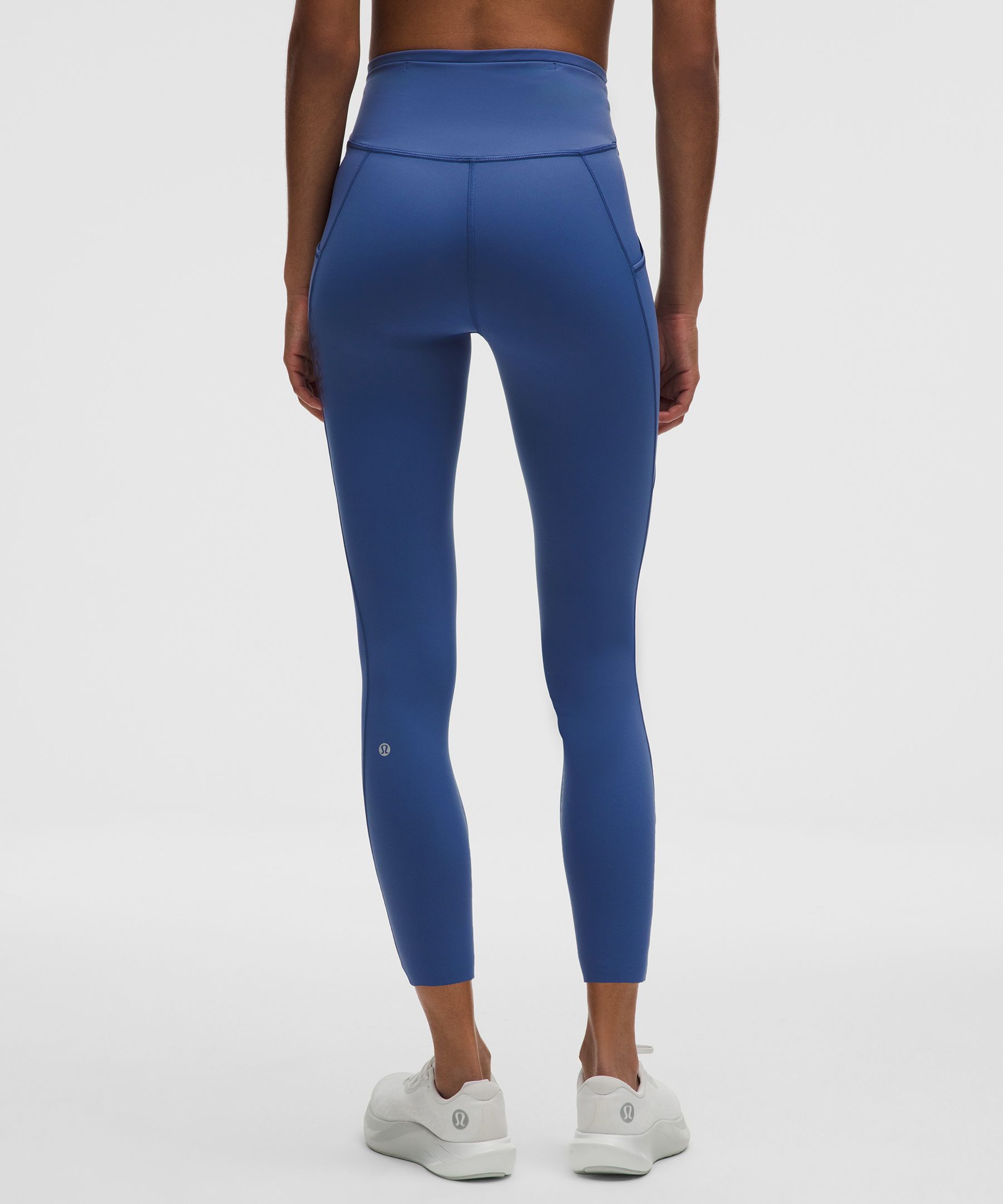 Lululemon Fast And Free High-rise Tight 25" In Blue