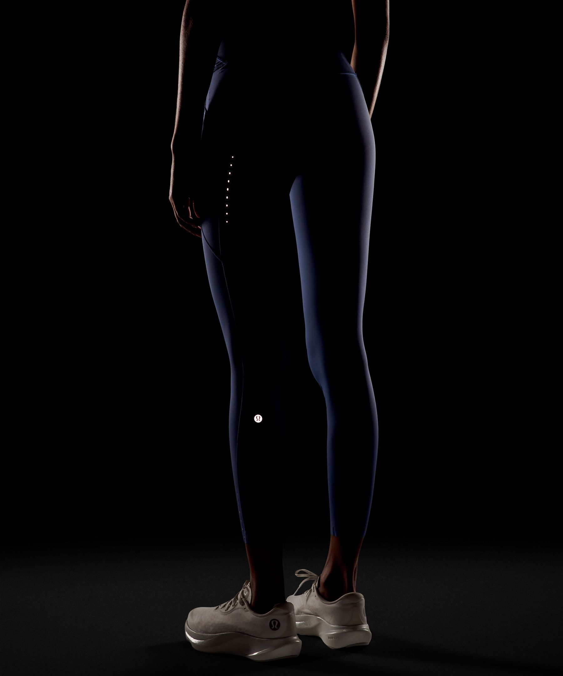 Lululemon Fast And Free High-rise Tight 25" In Blue