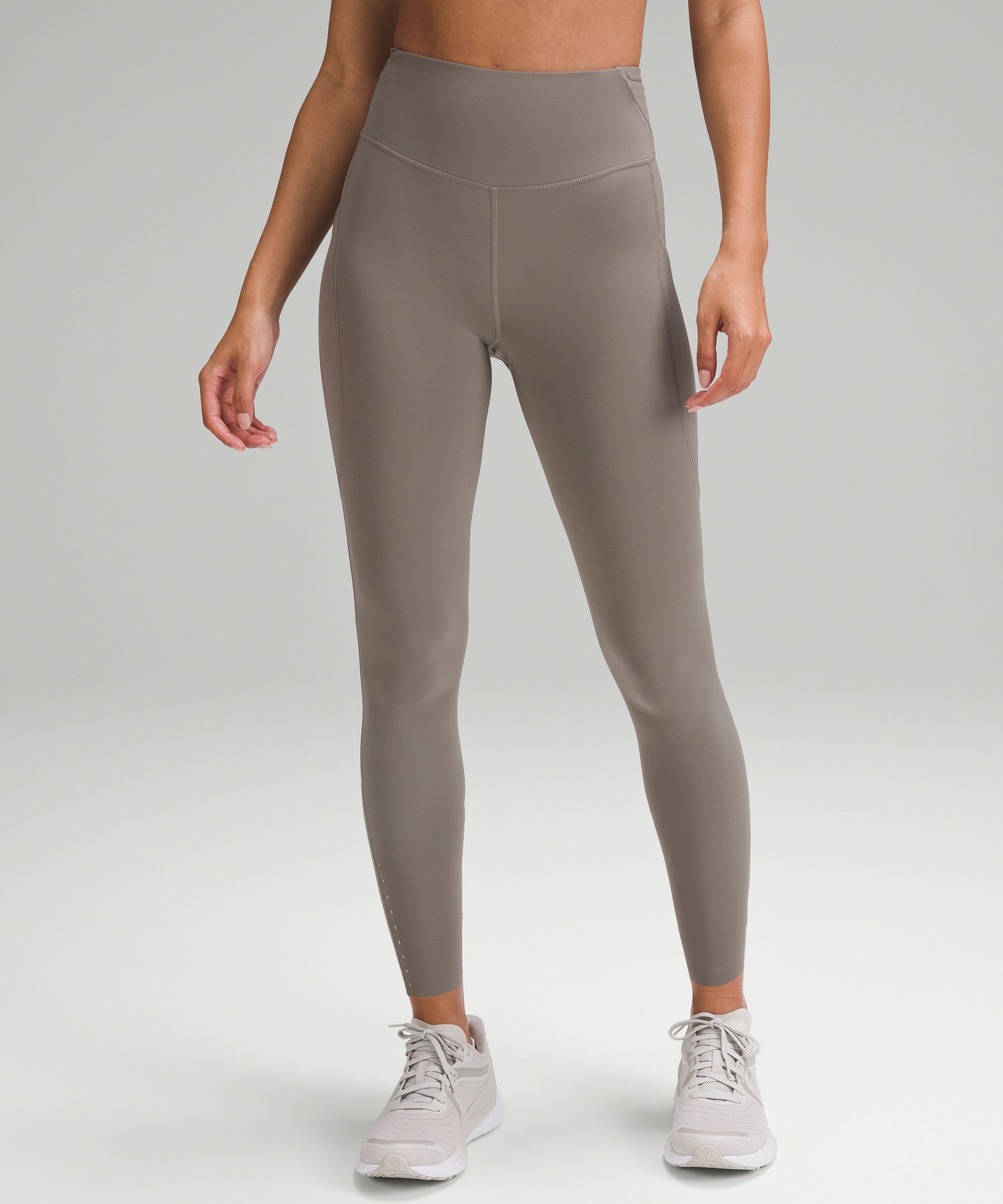 NWT Lululemon Fast Free HR Tight 25” Nulux ~SIZE:2,4~Everglade