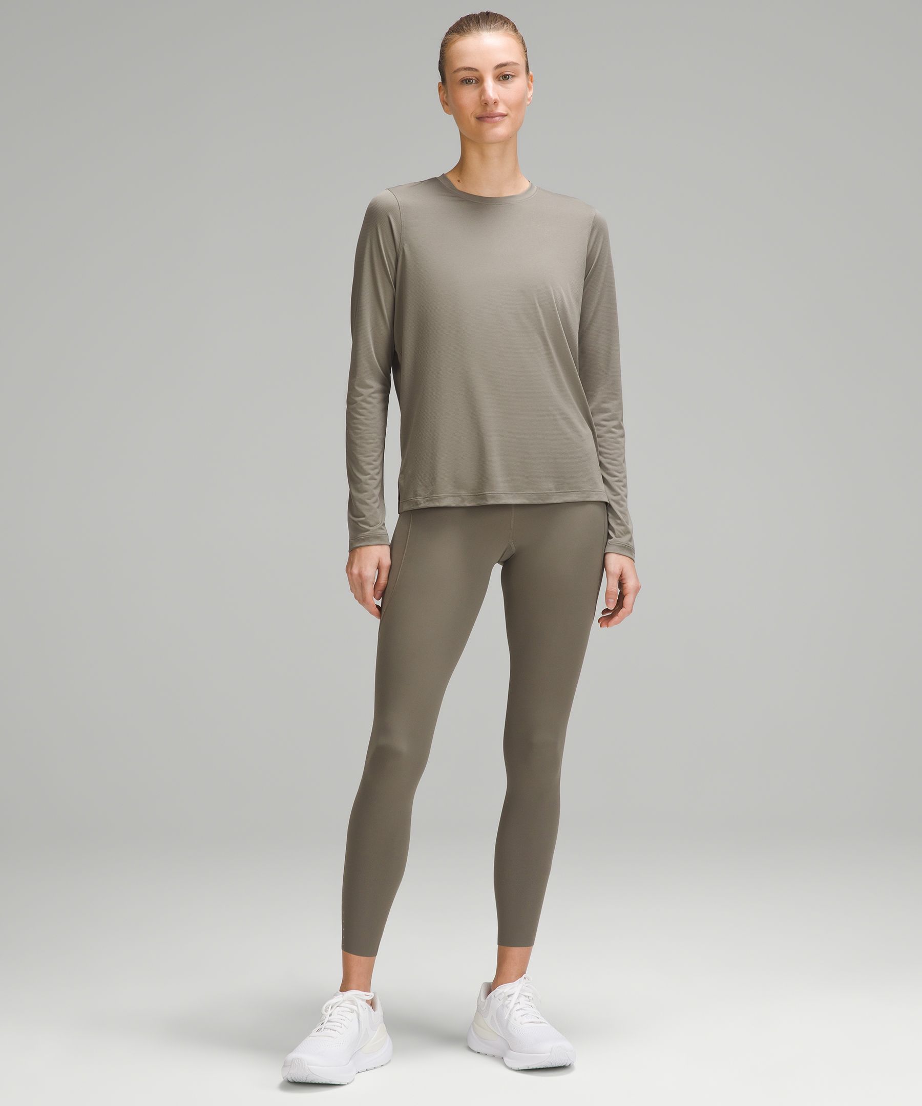 Shop Lululemon Fast And Free High-rise Leggings 25" Pockets