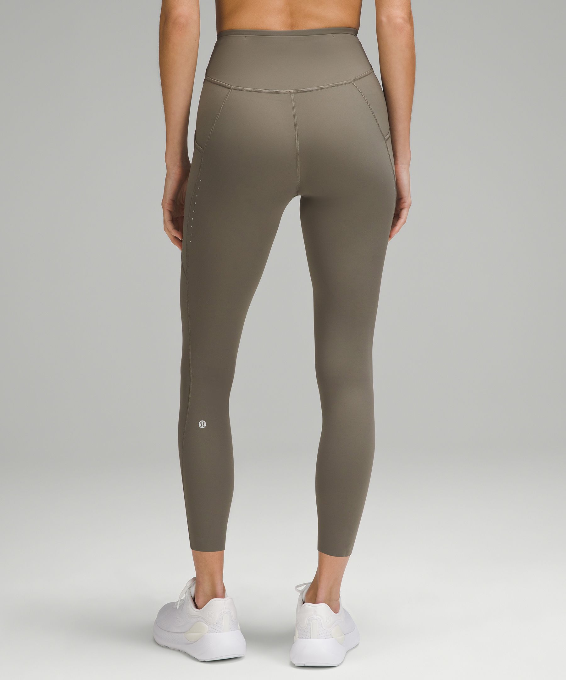 Shop Lululemon Fast And Free High-rise Leggings 25" Pockets