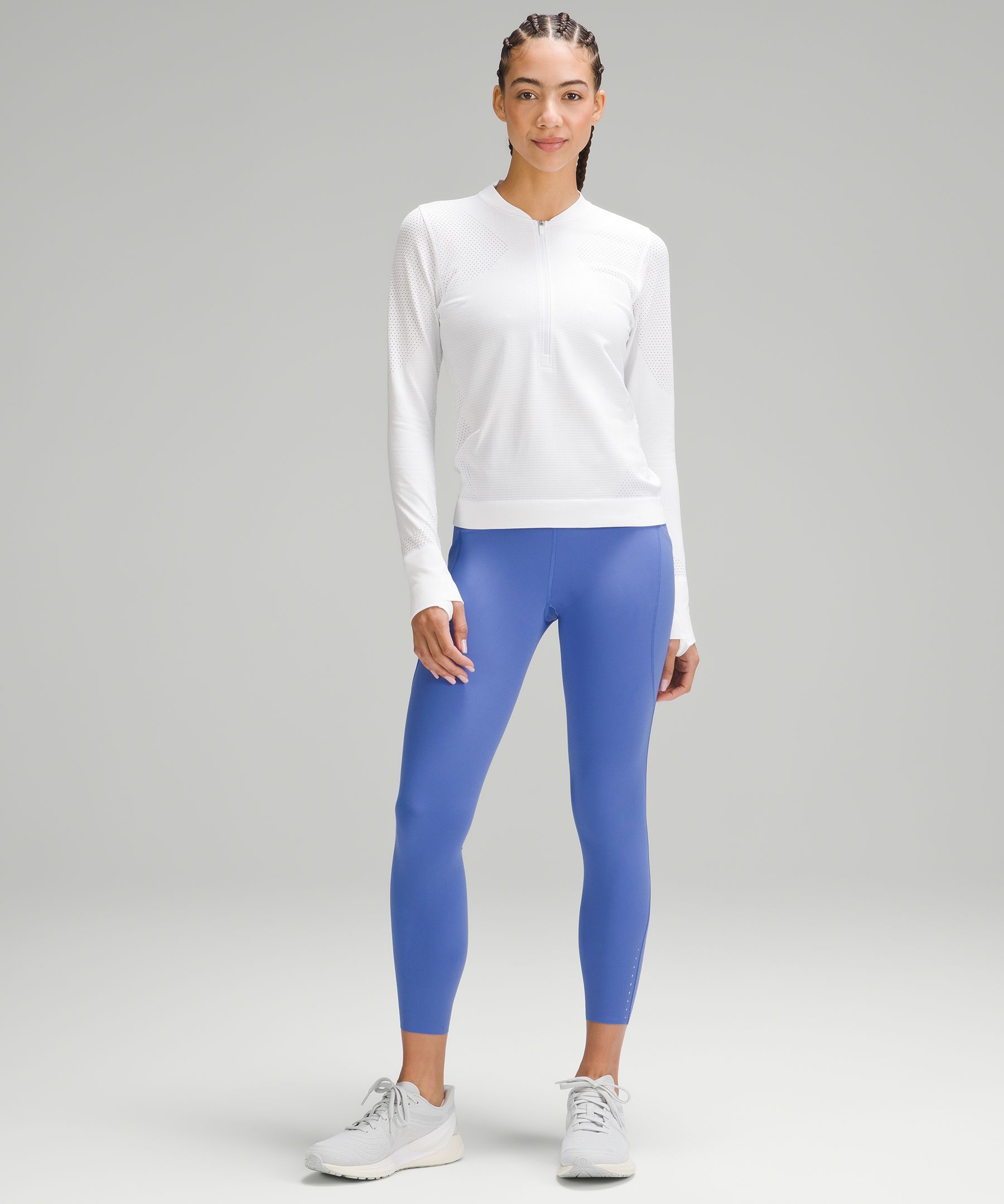 Lululemon Fast And Free High-rise Tights 25 In Charged Indigo