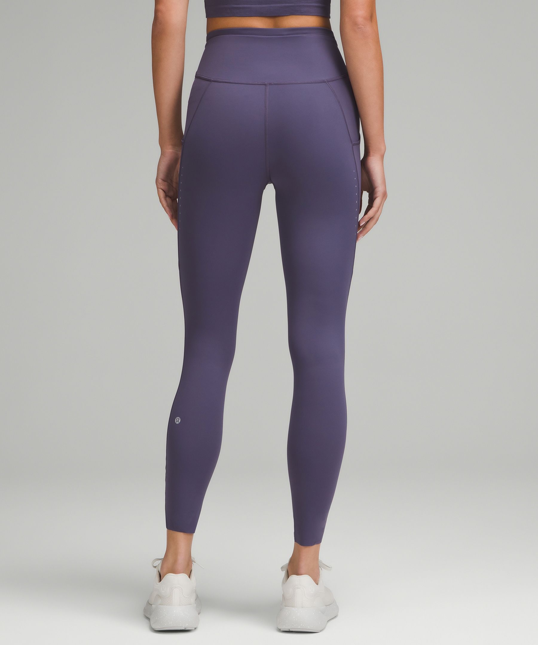 NWT LULULEMON Fast Free HR Tight 24” Reflective ASIA FIT Magenta offers Purple MGPR