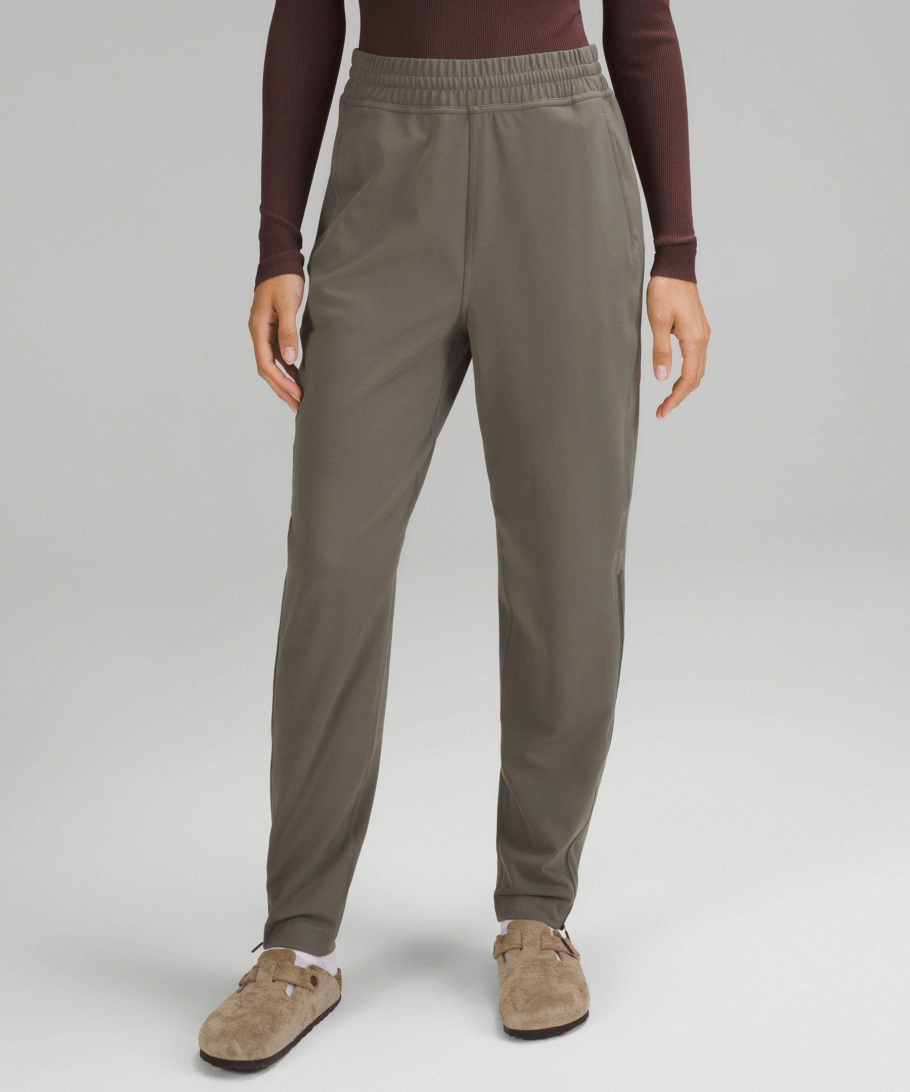 Everlux High Rise Zip Leg Track Pant Full Length lululemon SG