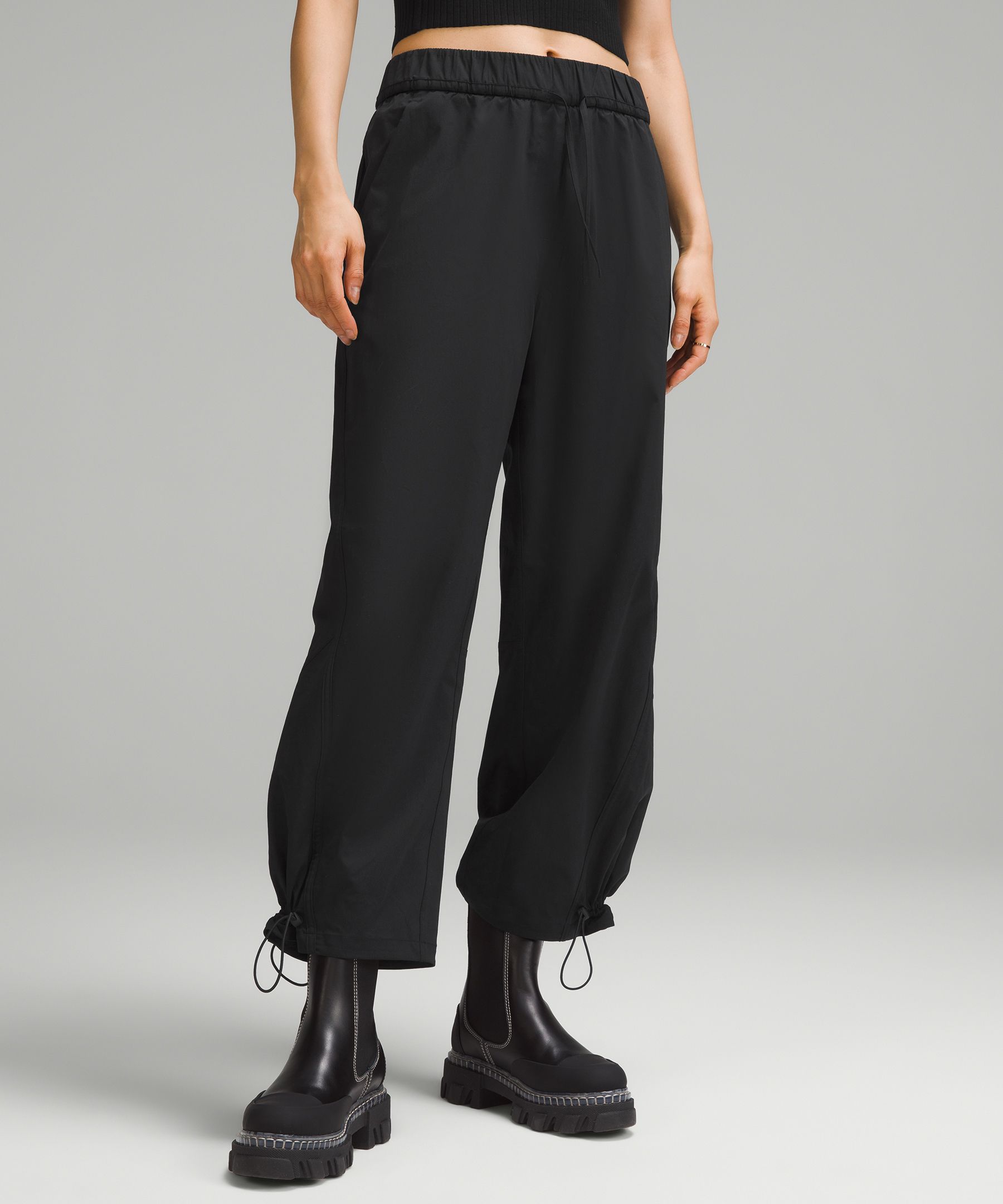 Cinchable Cuff High-Rise Jogger