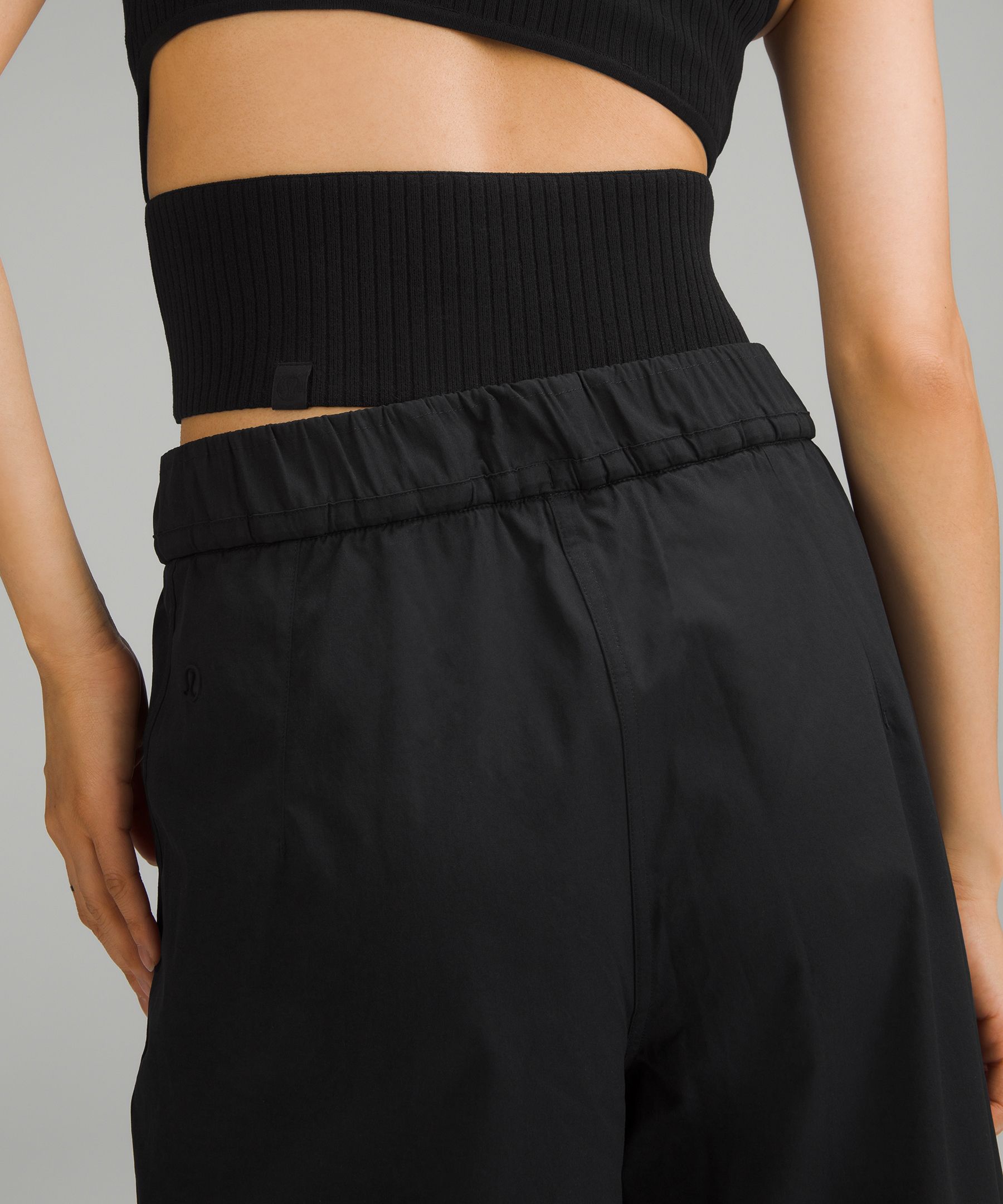 Cinchable Cuff High-Rise Jogger