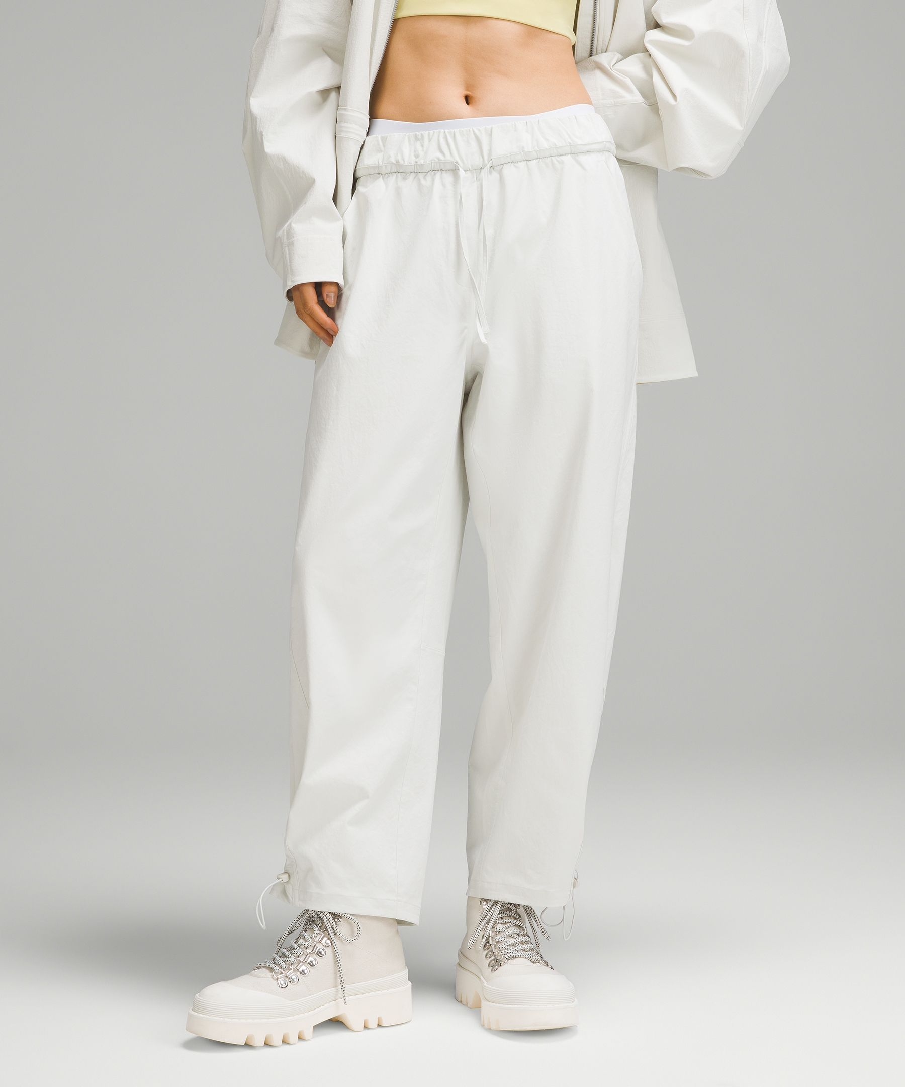 Cinchable Cuff High-Rise Jogger