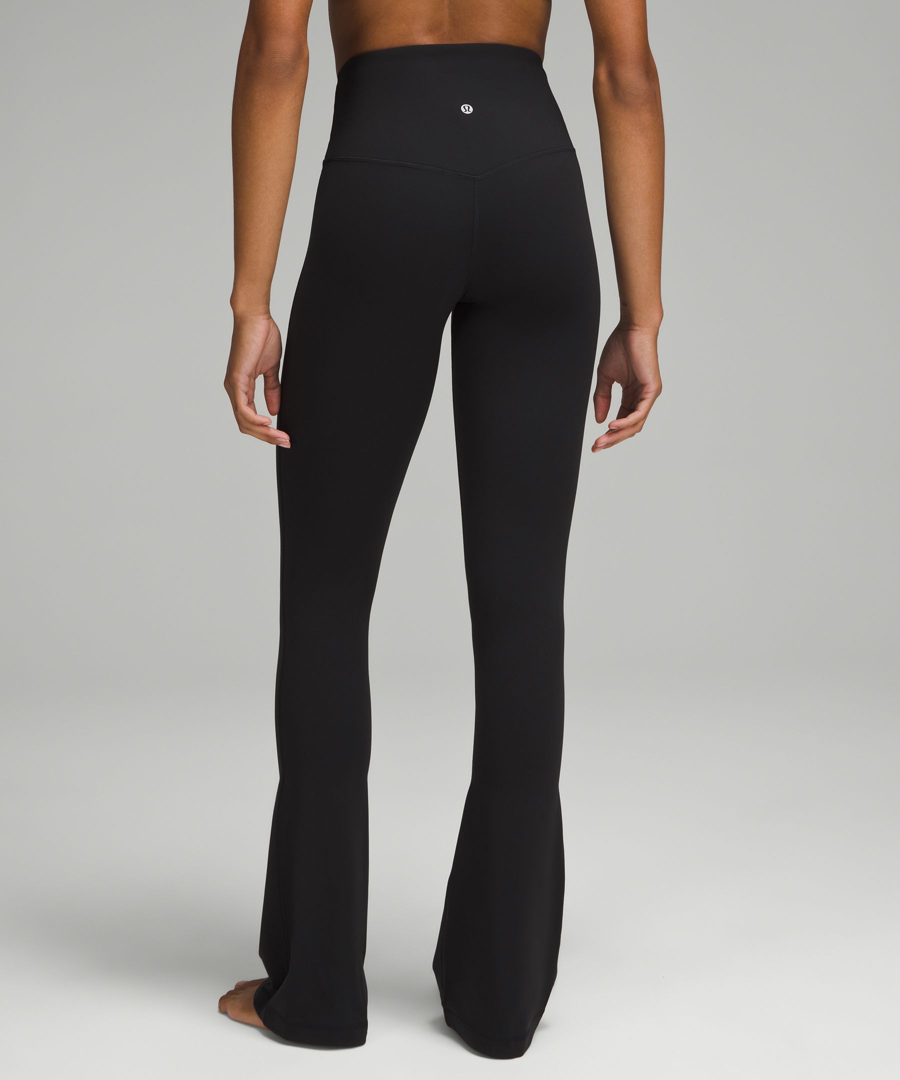 Lululemon Align V-Waist Mini-Flared Pant - Espresso - lulu fanatics