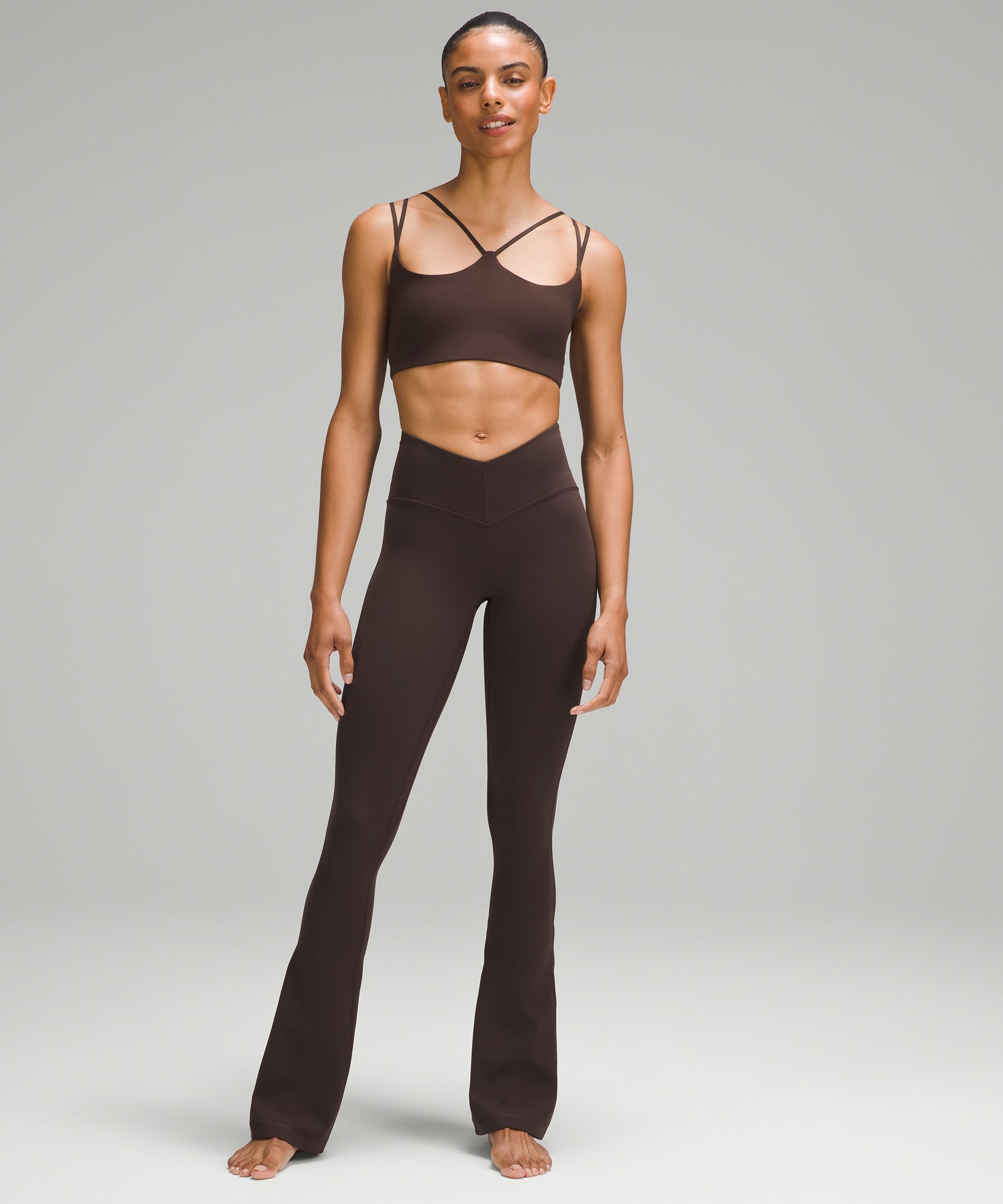 lululemon athletica, Pants & Jumpsuits, Lululemon Astro Pant Regular  Fullon Luon Flare Leggings Walking Yoga