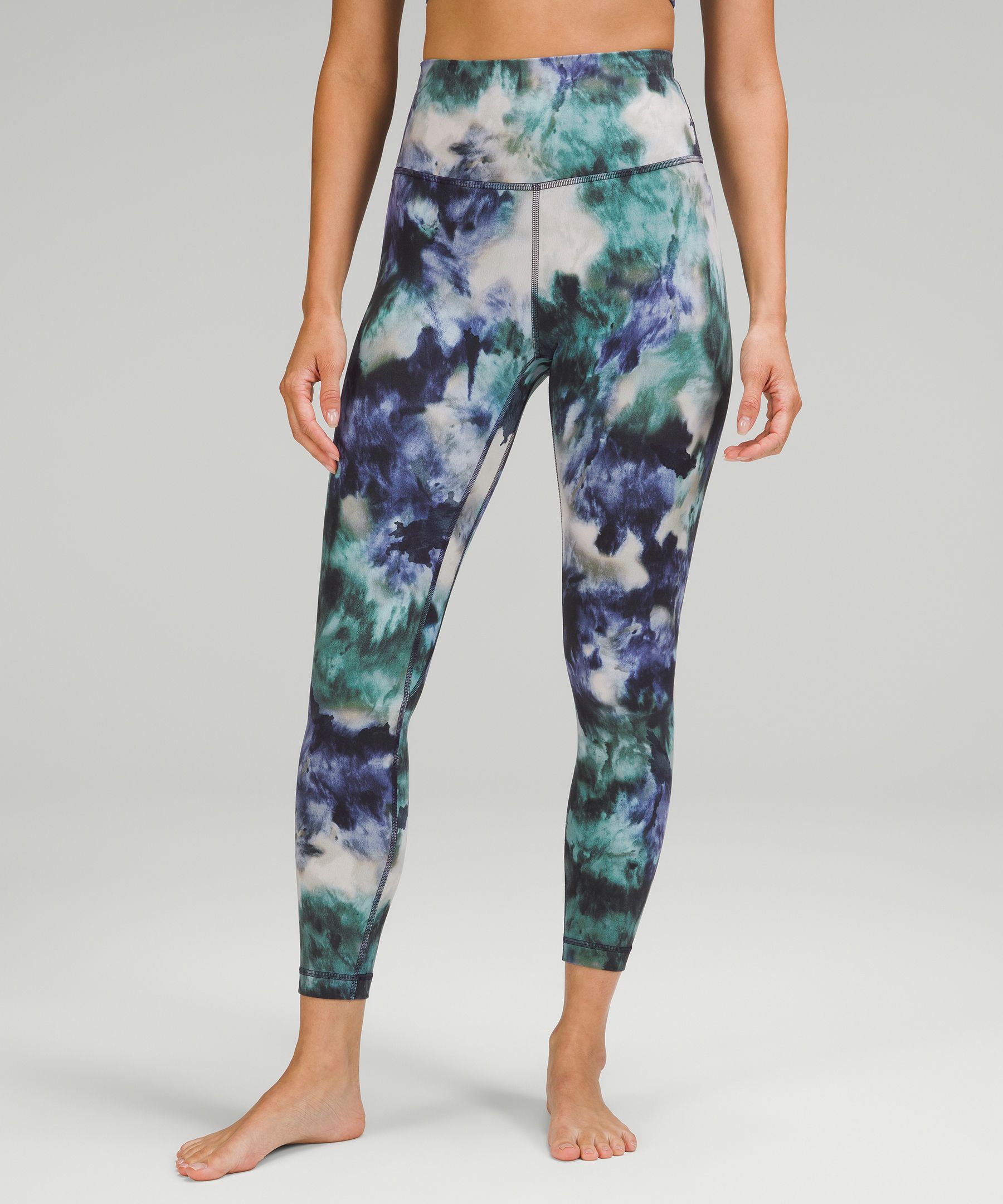 Sell Lululemon Tie Dye Align Leggings - Blue