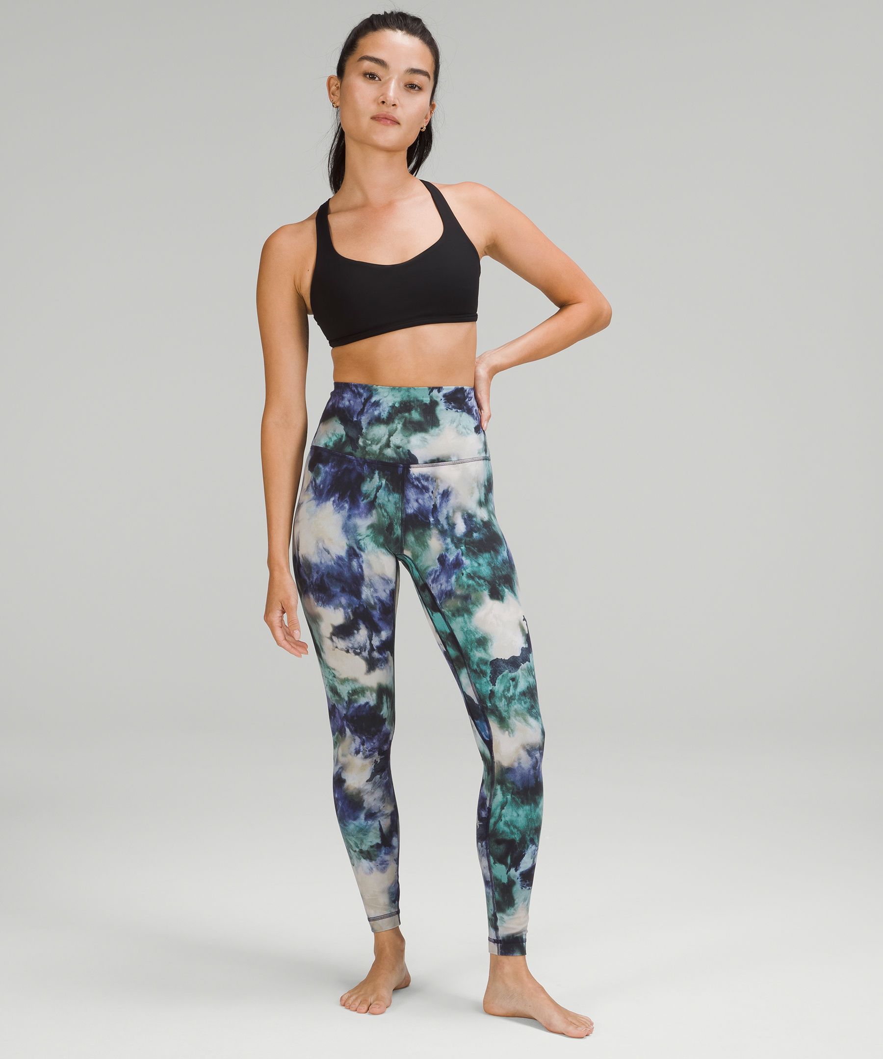 Balance Athletica Vitality High Waisted Tie Dye Leggings Size