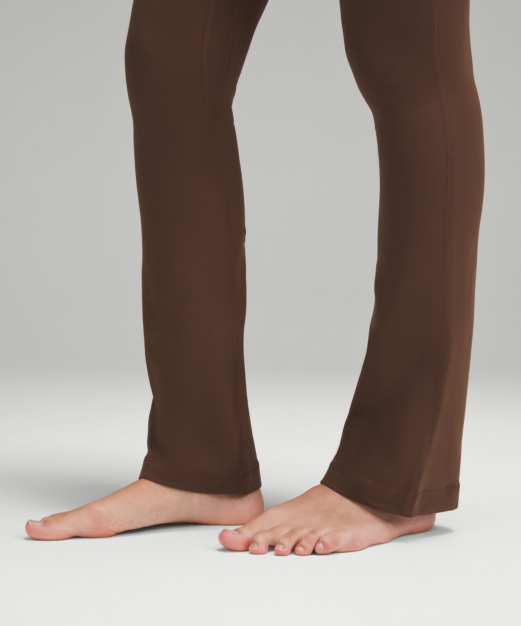 What do we think of these lululemon Align Mini-Flare pants in Java? I