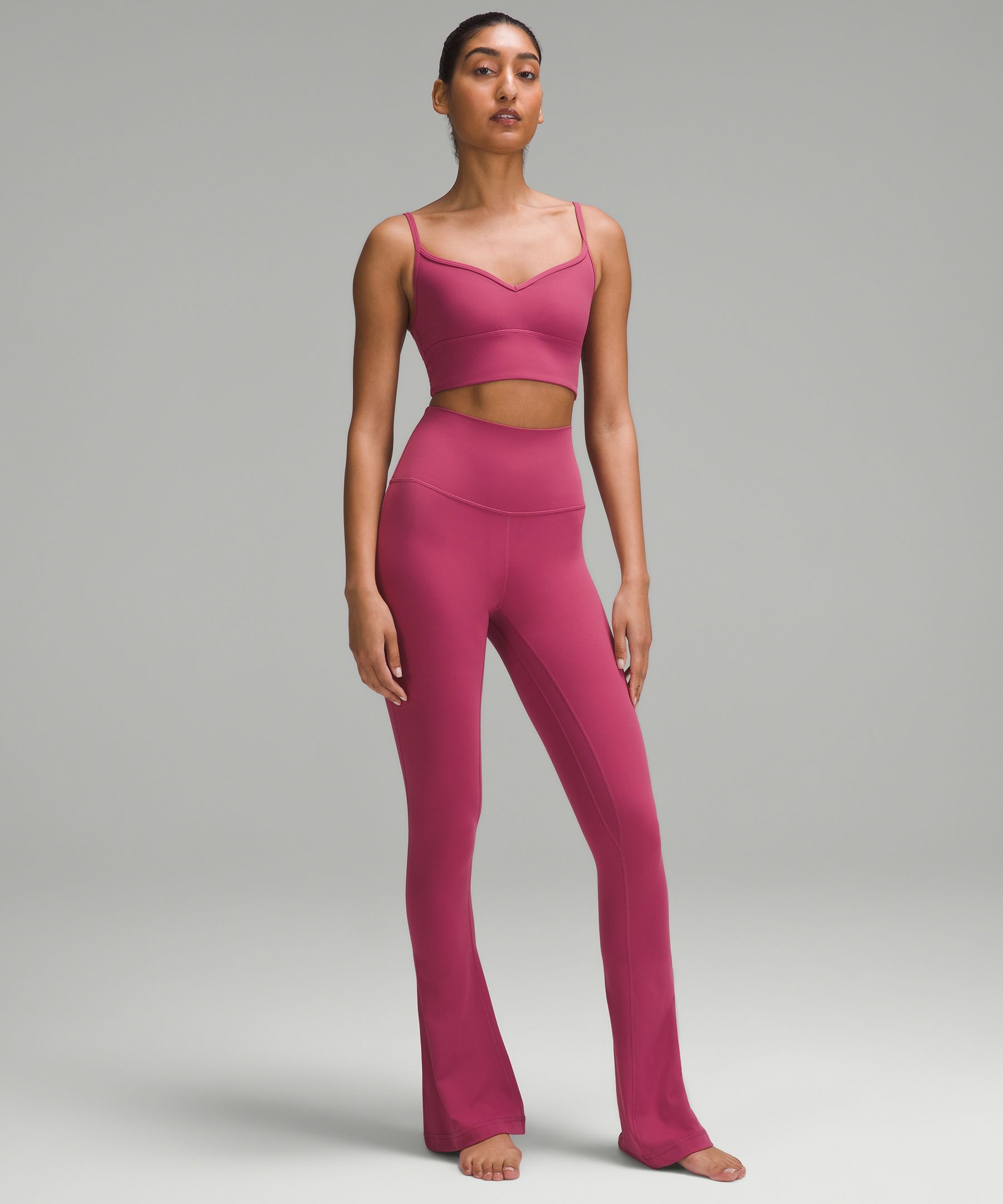 Lululemon Pink Tie Dye with Mesh Crop Legging- Size 4 (Inseam 16