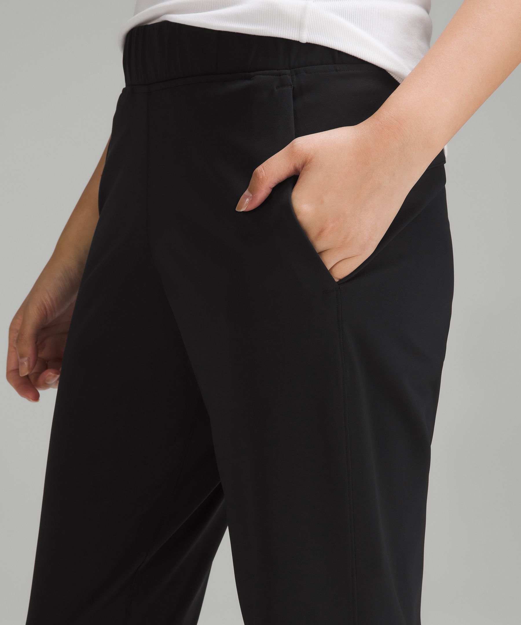 Luxtreme Slim-Fit Pull-On Mid-Rise Pants