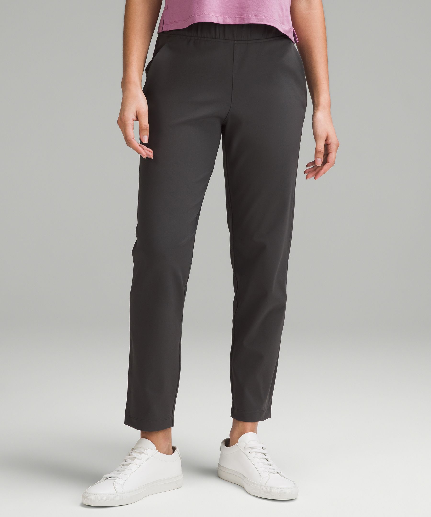LULULEMON LUXTREME PULL ON HIGH-RISE TROUSERS JOGGERS TRACKSUIT