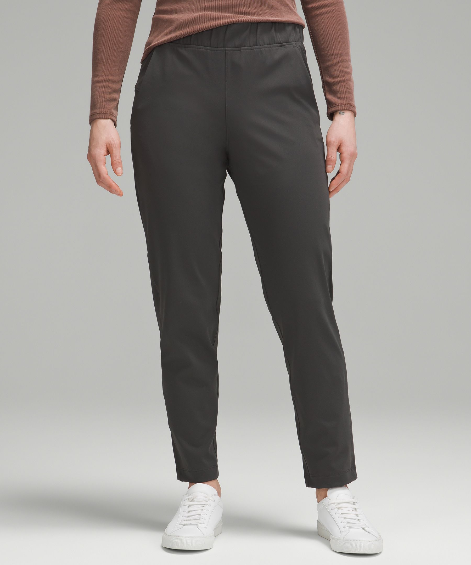 Luxtreme Slim-Fit Pull-On Mid-Rise Pants