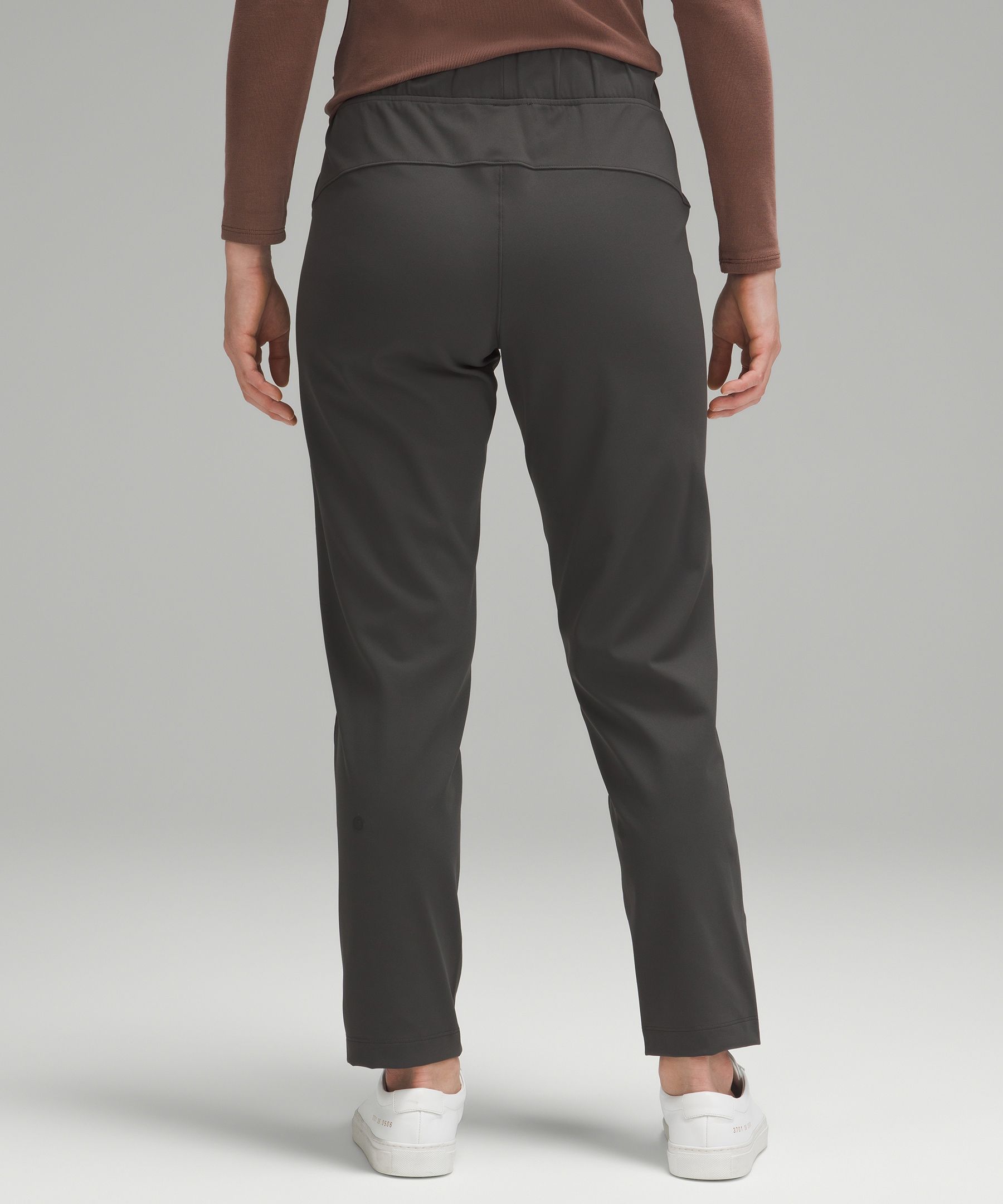 Luxtreme Slim-Fit Pull-On Mid-Rise Pants