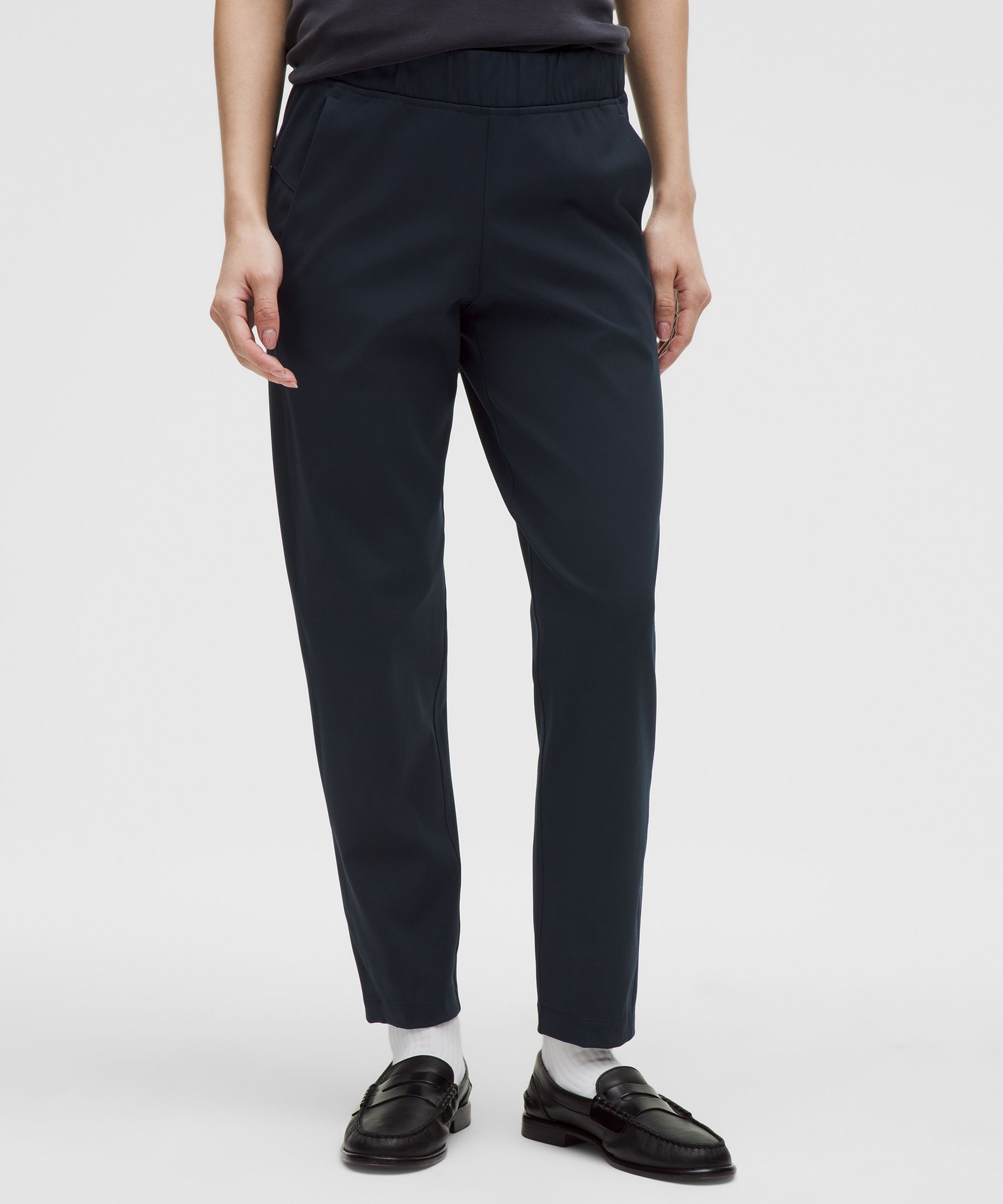 Luxtreme Slim-Fit Pull-On Mid-Rise Pants