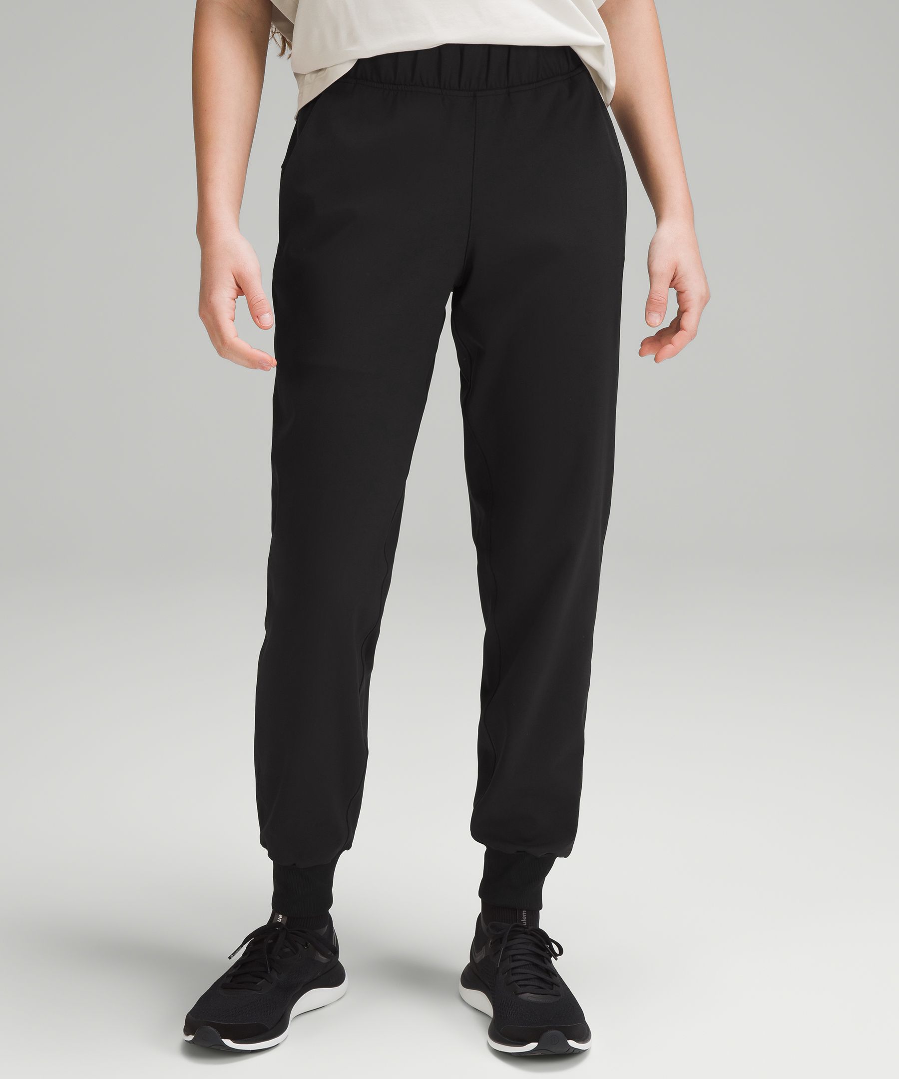 Slim Fit Joggers, Black