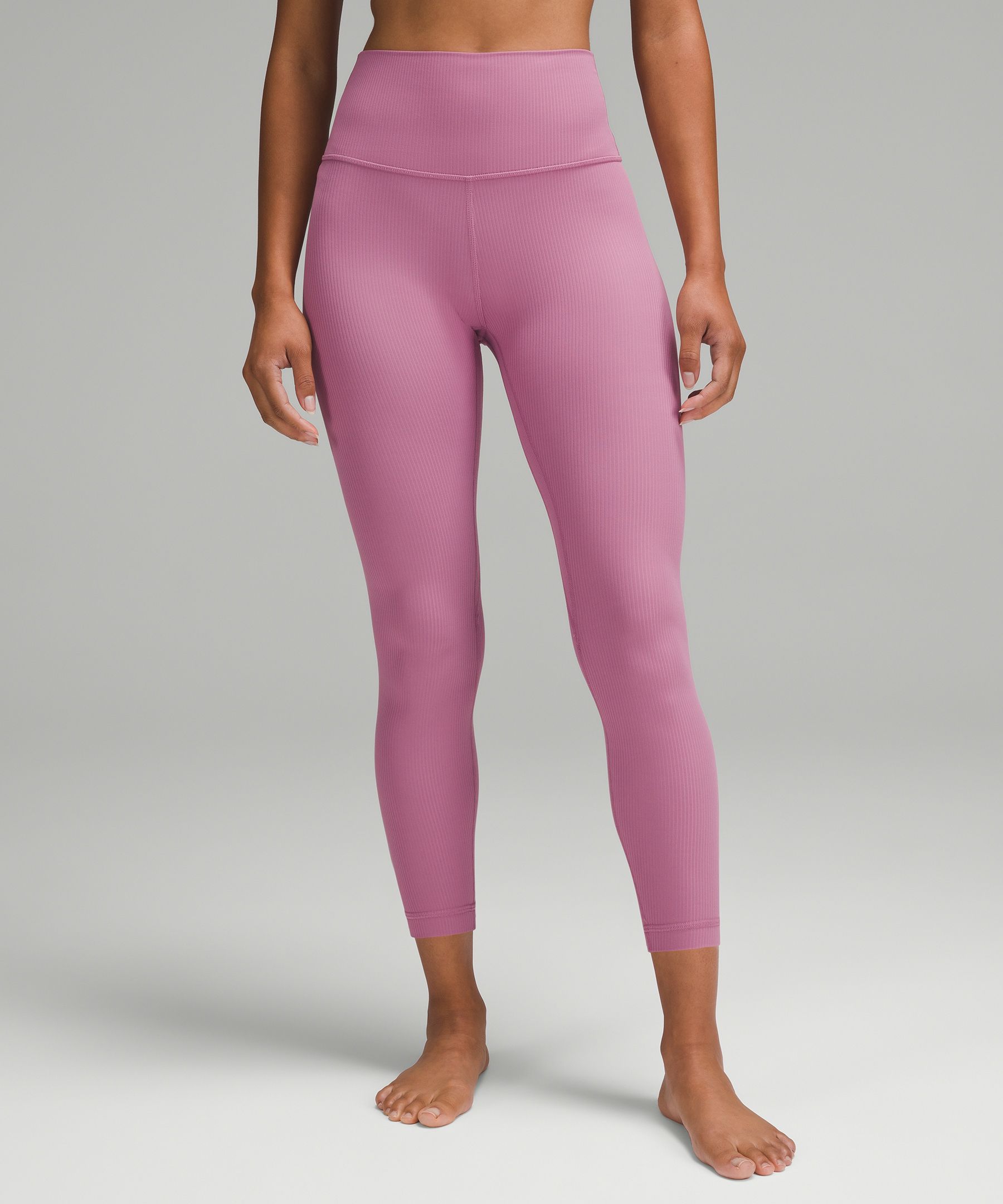 Lululemon Align Pant (Ribbed High-Rise, 24”, Asia Fit), Women's Fashion,  Activewear on Carousell