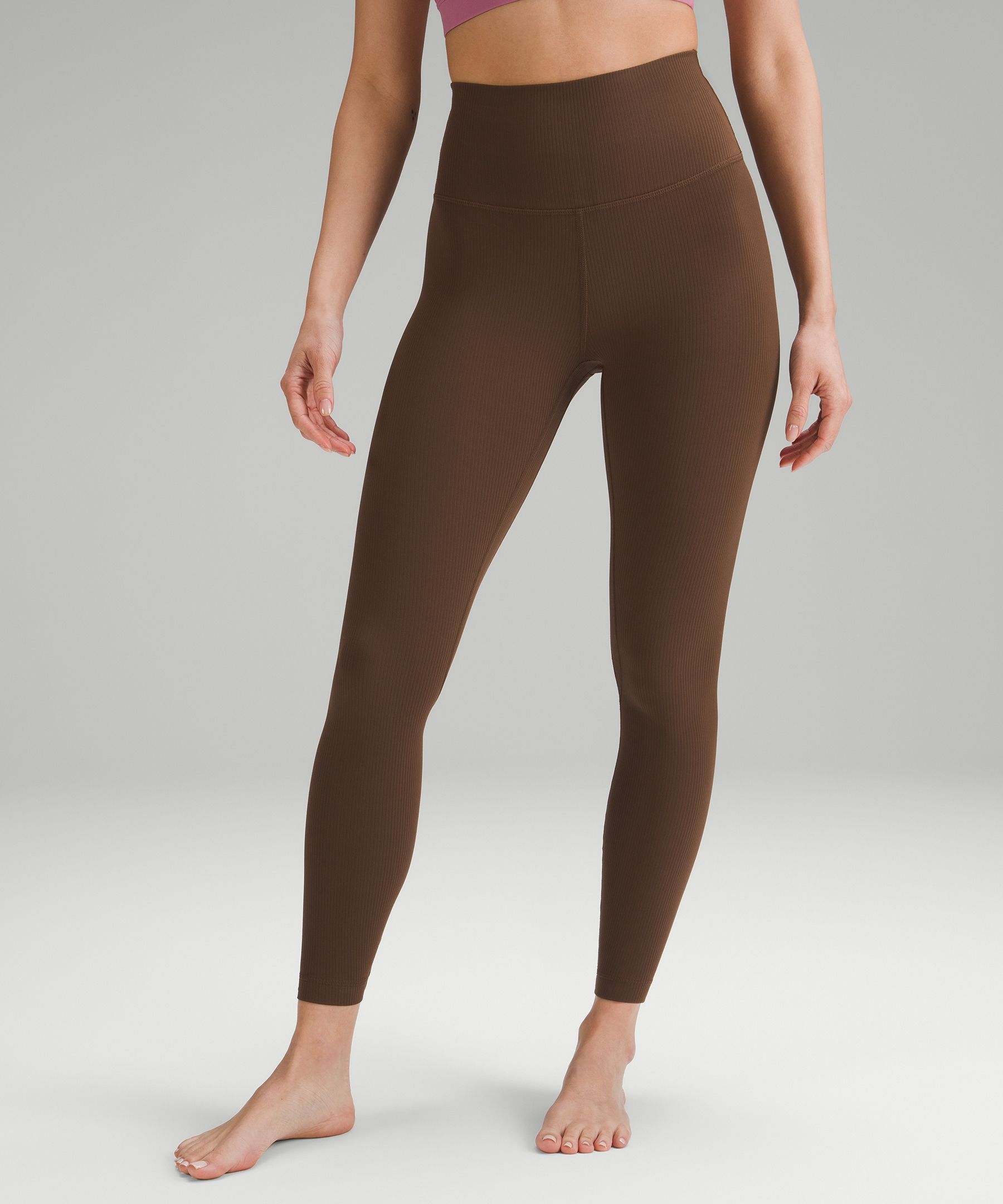 ルルレモン Align™ リブハイライズパンツ 24インチ *アジアフィット