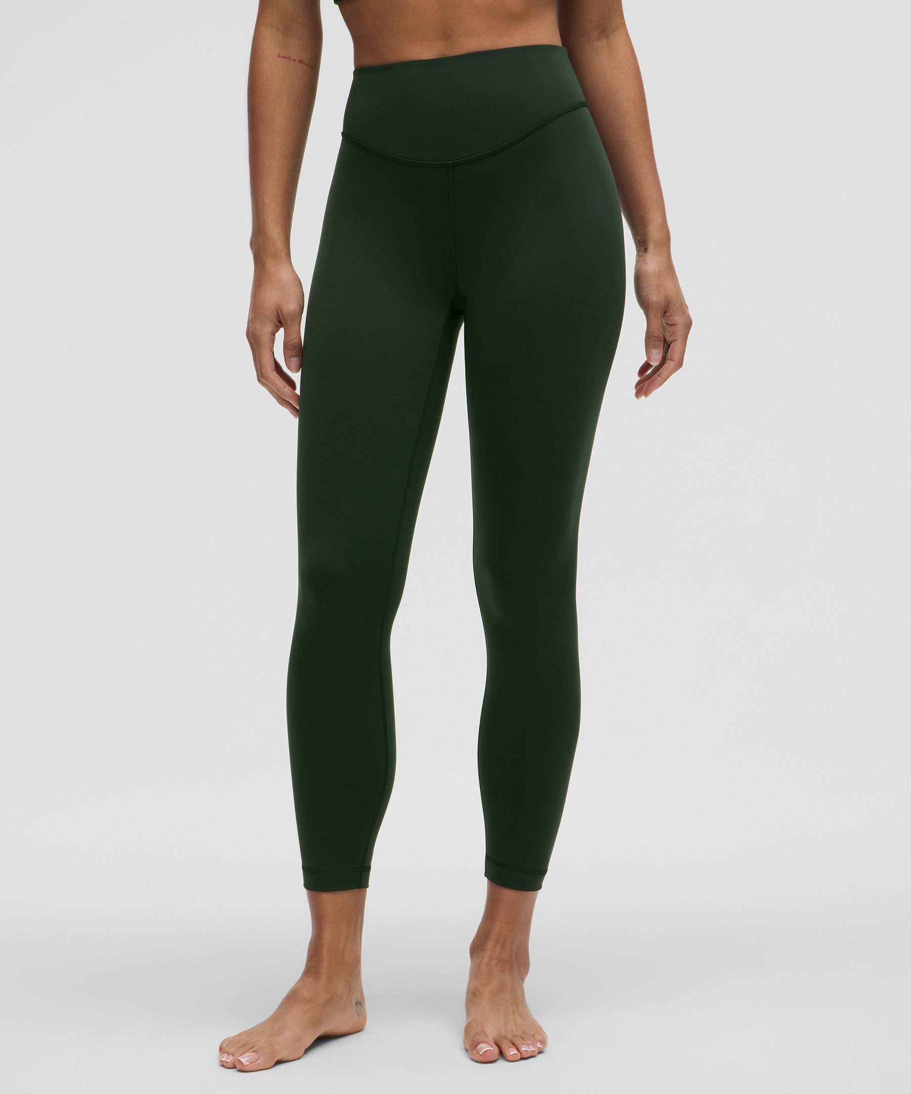 Wunder Under SmoothCover High-Rise Tight 25" - Green