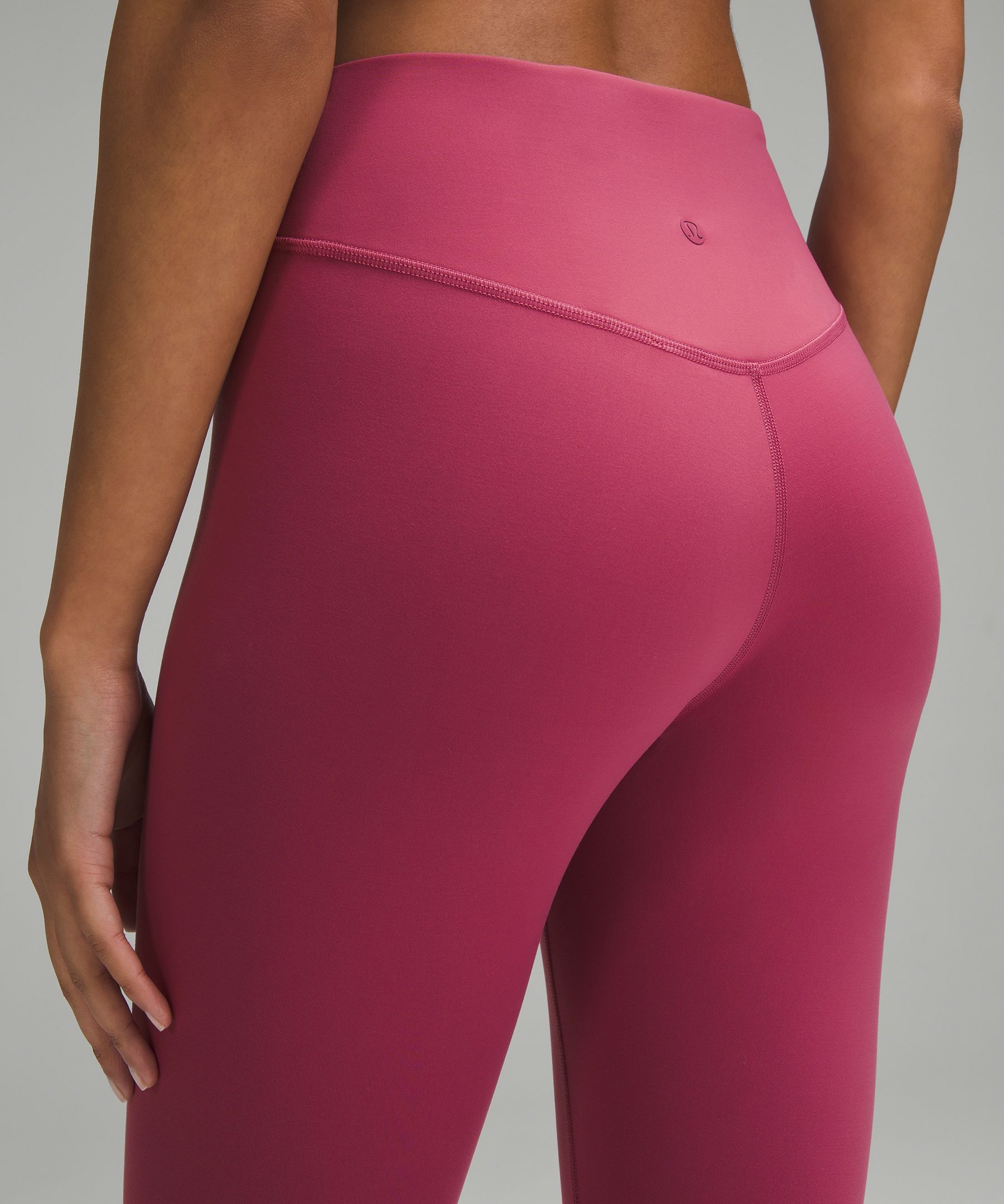 Lululemon Wunder Under High-rise Tight 25 *chiffon Mesh In Burgundy |  ModeSens