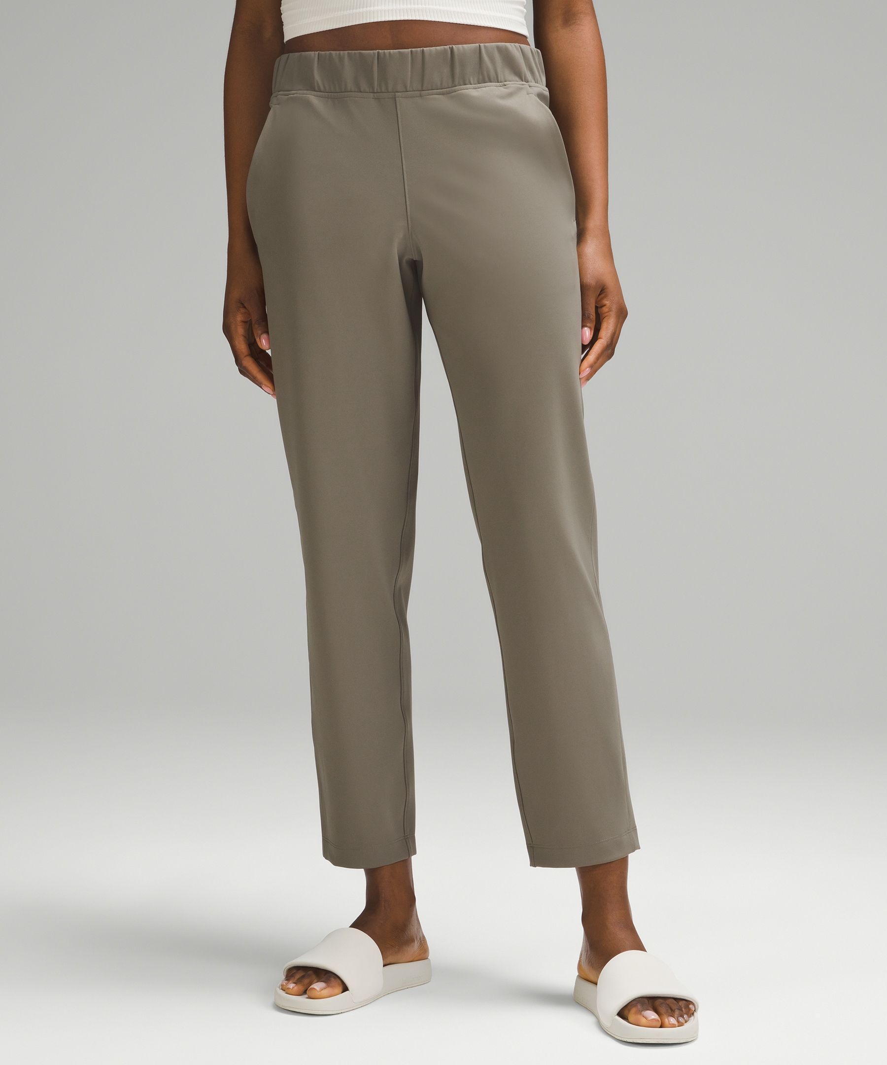 Luxtreme Slim-Fit Pull-On Mid-Rise Pants