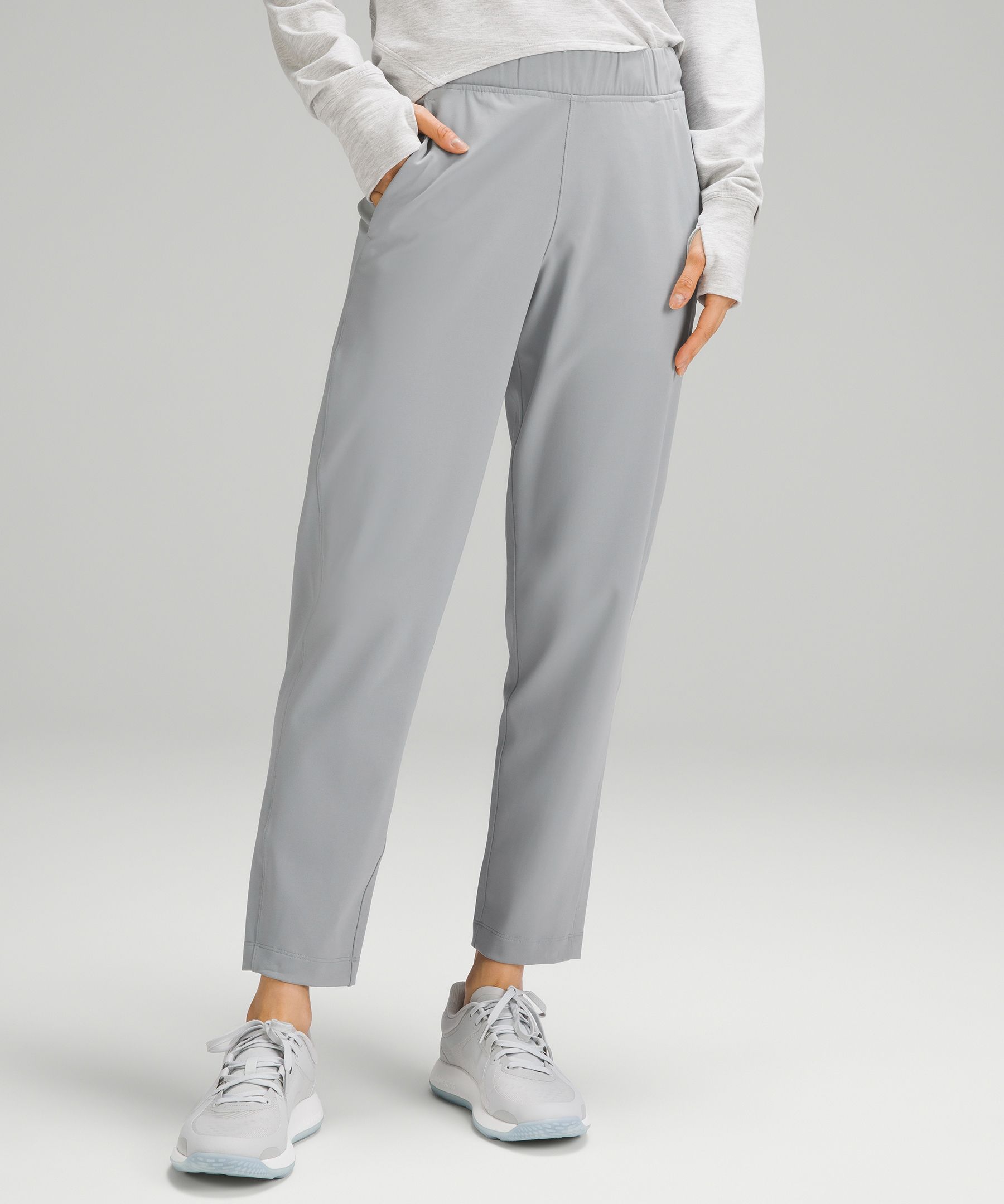 Luxtreme Slim-Fit Pull-On Mid-Rise Pants