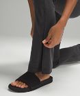 Ribbed Softstreme Zip-Leg High-Rise Pant