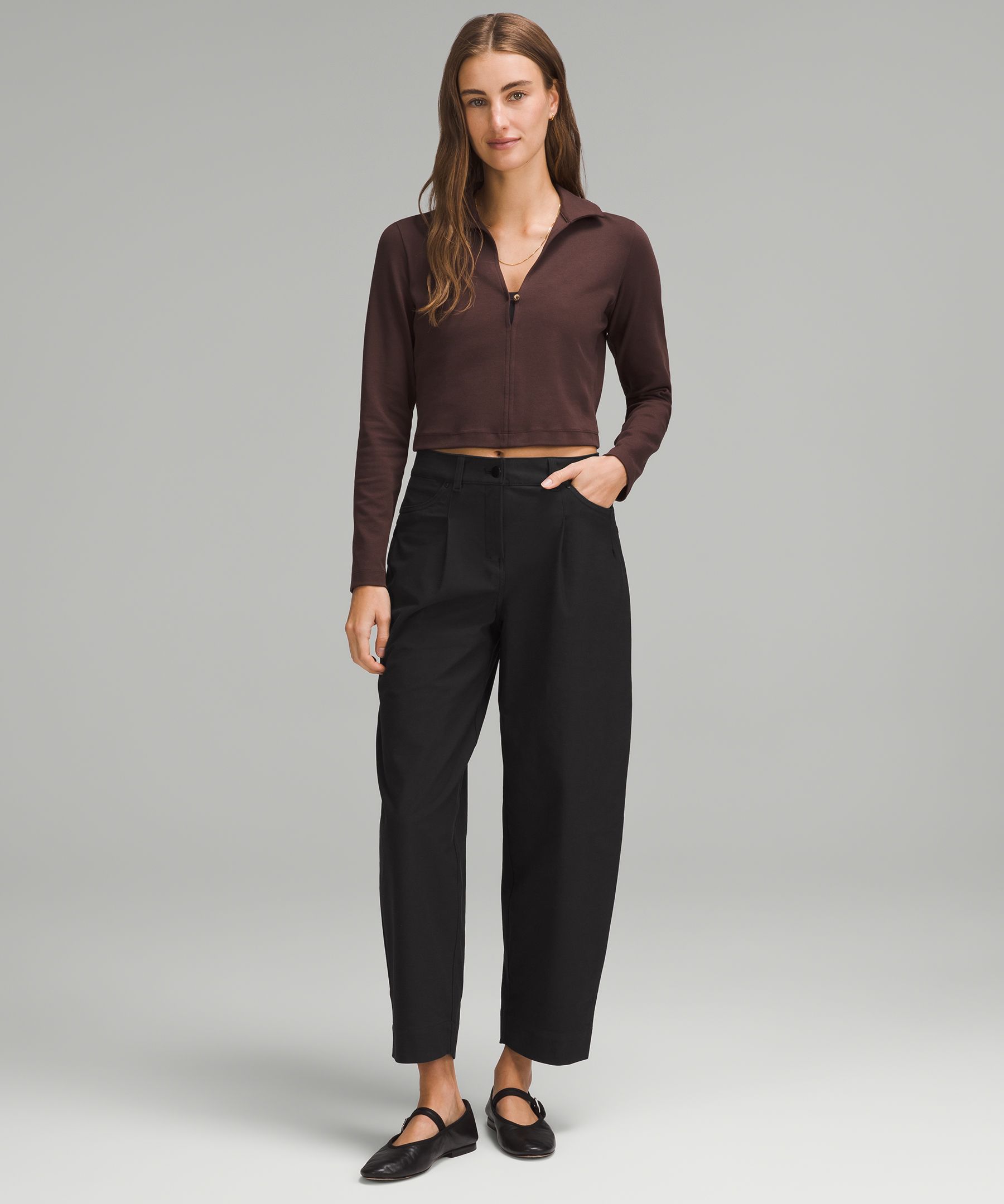 City Sleek Barrel-Leg Pant *Light Utilitech