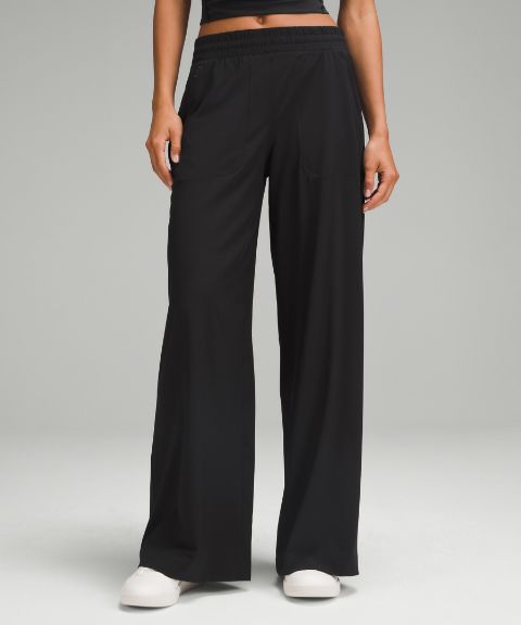 Lululemon Swift Mid-Rise Wide-Leg Pant