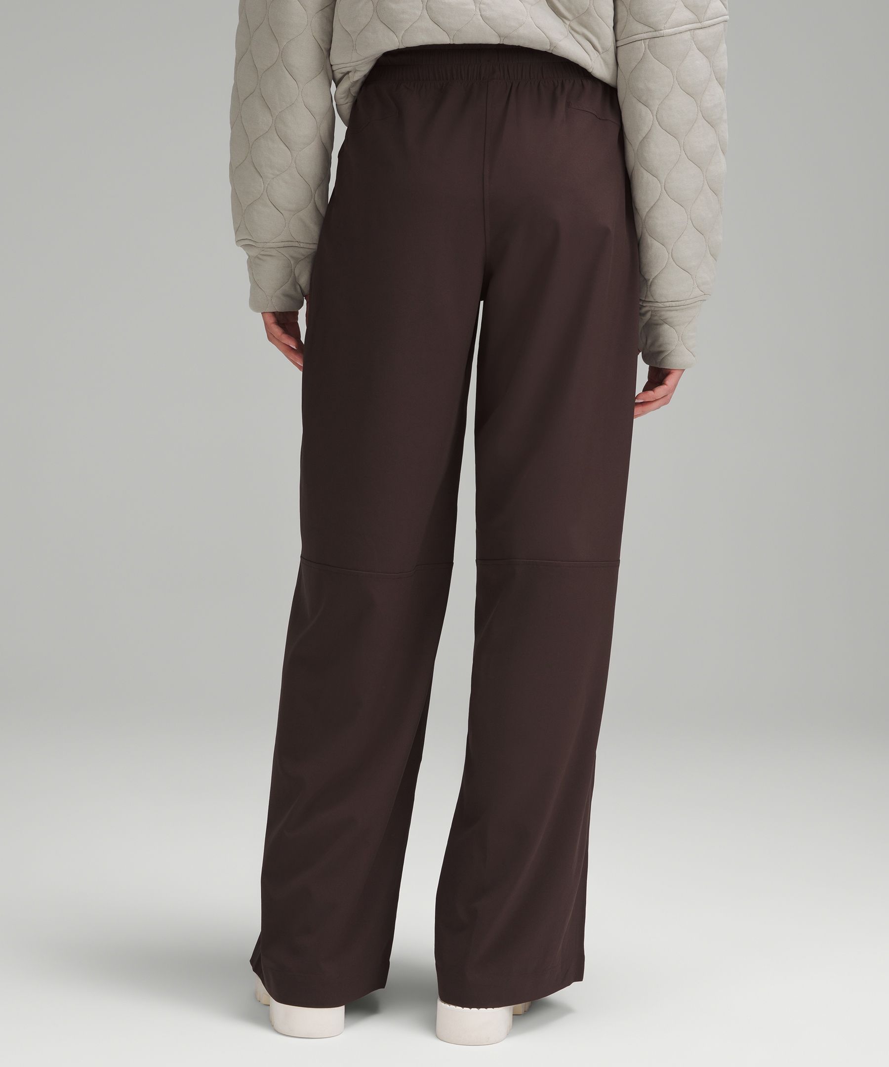 Lululemon Mid-Rise Wide Leg Pant. The girl math wasn't adding up