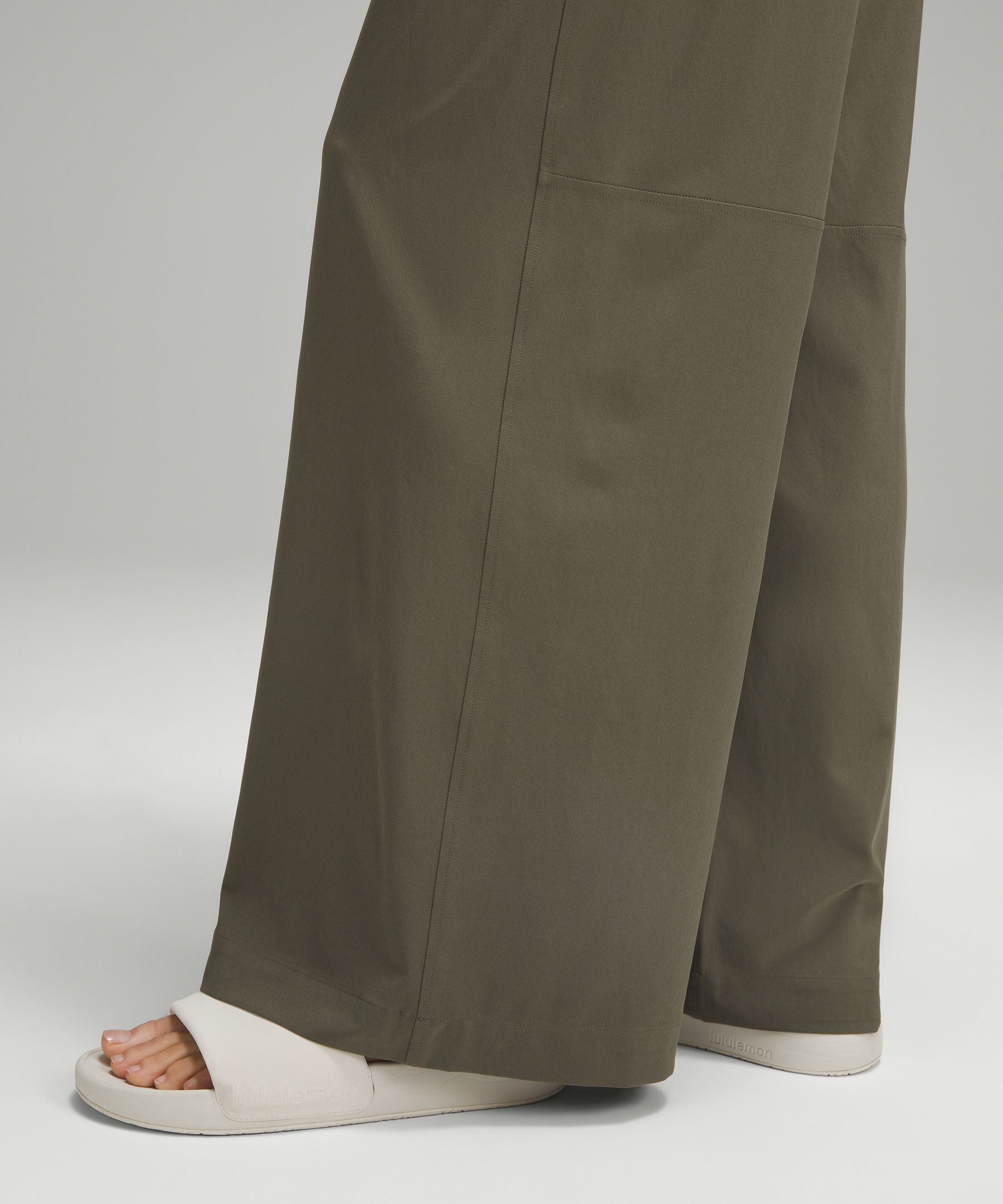 Lululemon athletica Swift Mid-Rise Wide-Leg Pant Full Length