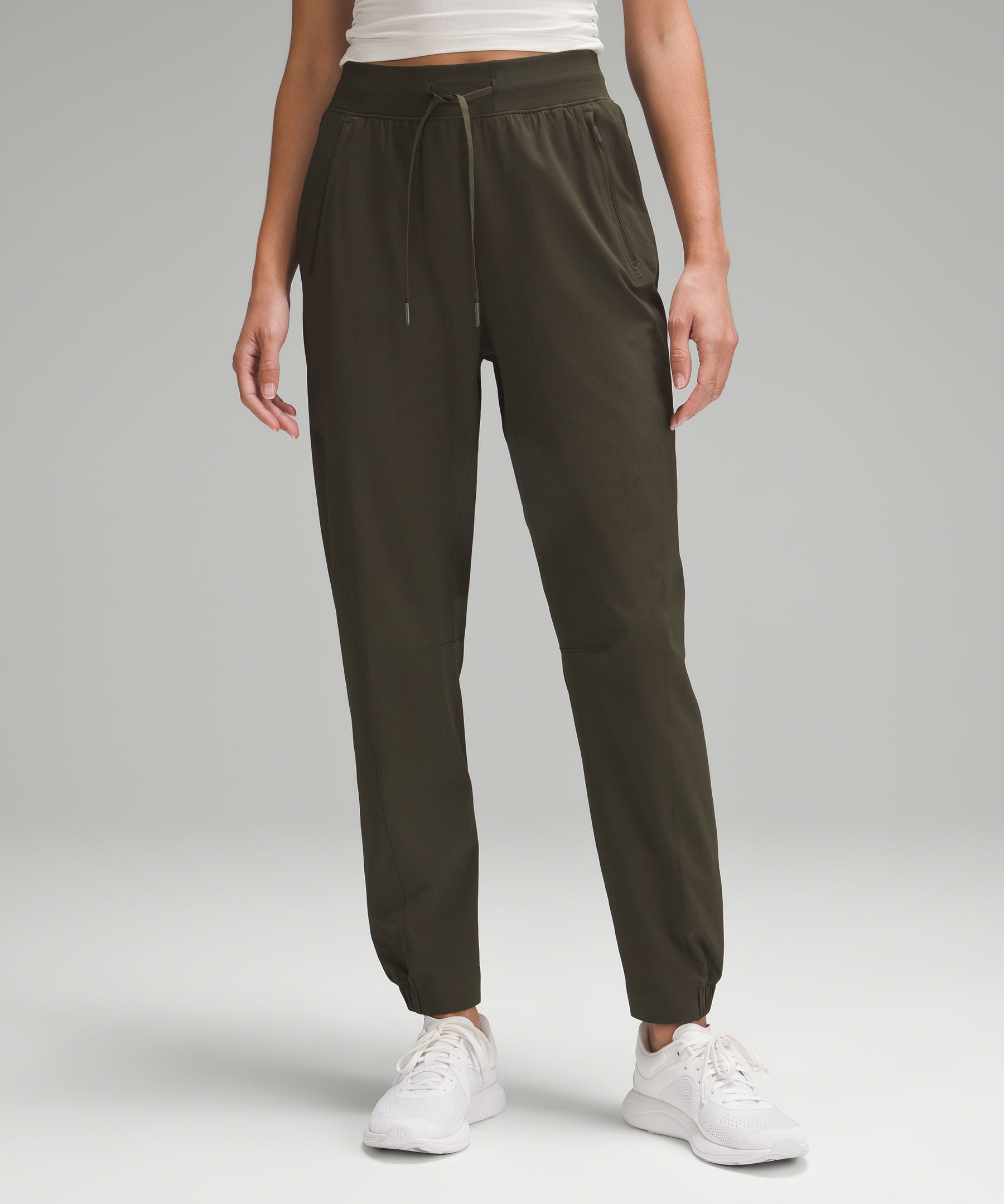 Lululemon License to Train High-Rise Pant - Bone - lulu fanatics