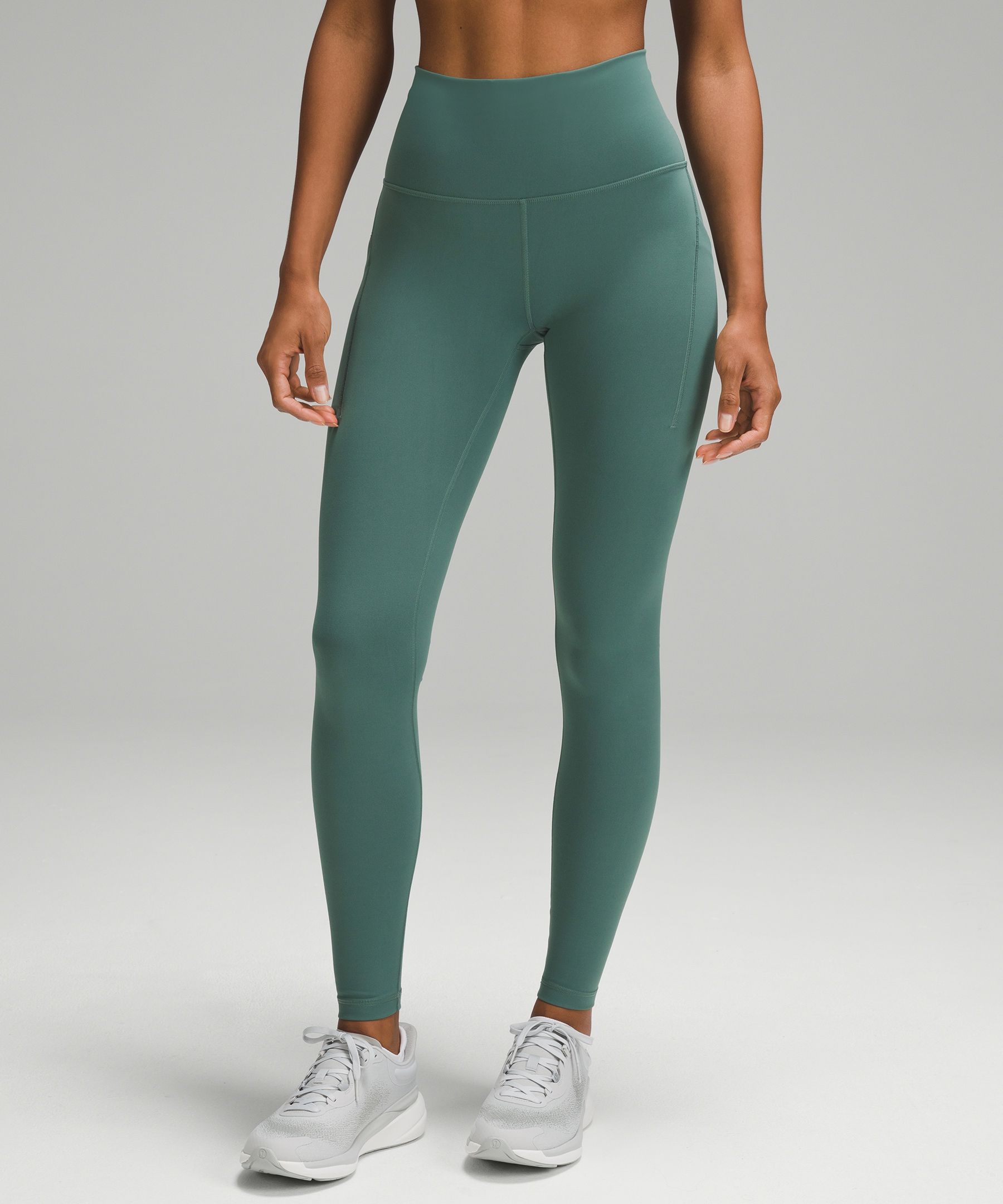 Lululemon Wunder Train High-rise Leggings With Pockets 28"
