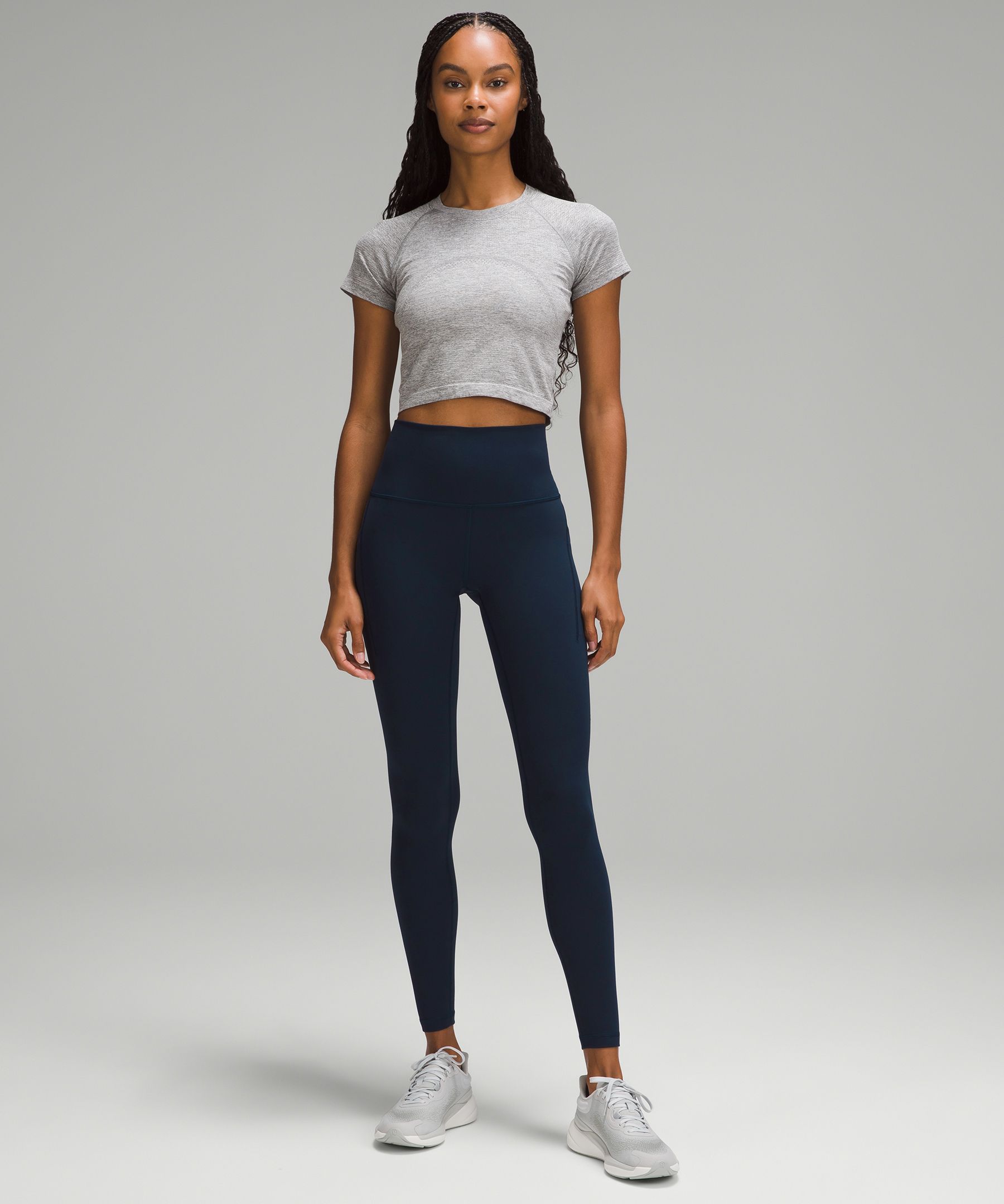 Lululemon athletica Wunder Train High-Rise Tight with Pockets 25 *Foil, Women's  Leggings/Tights