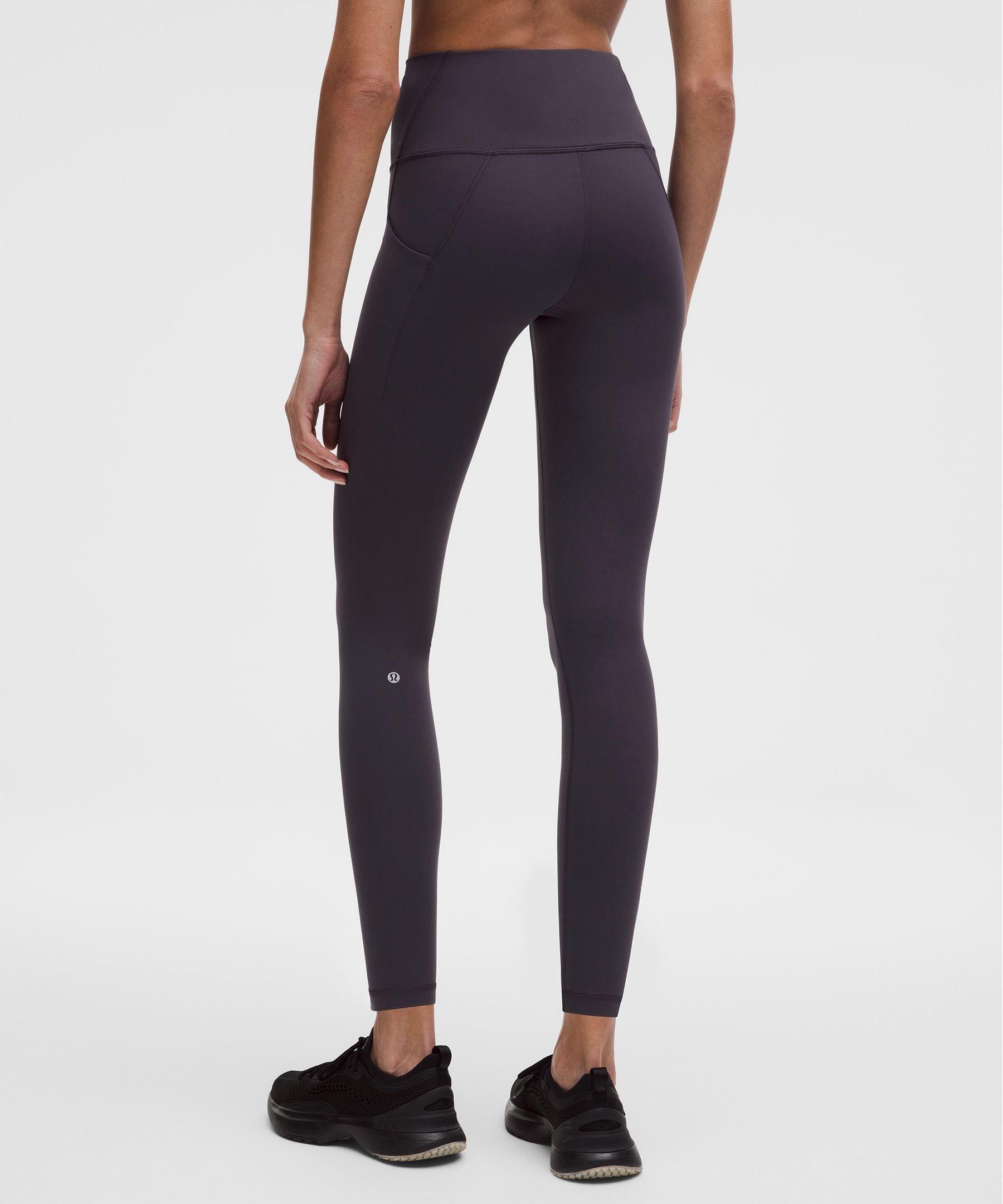 Lululemon Wunder Train High-rise Tight With Pockets 28" In Purple