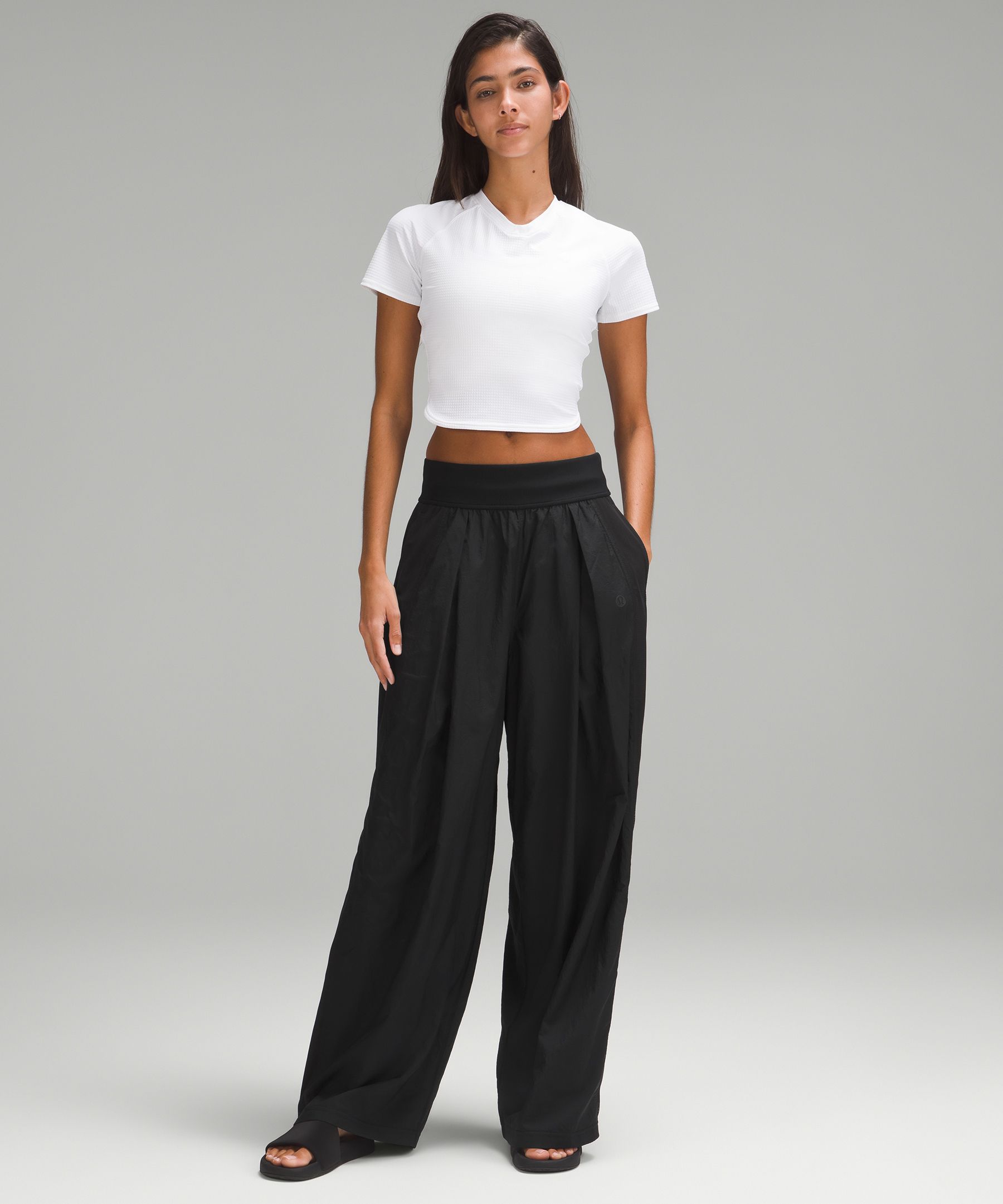 Lightweight Tennis Mid-Rise Track Pant